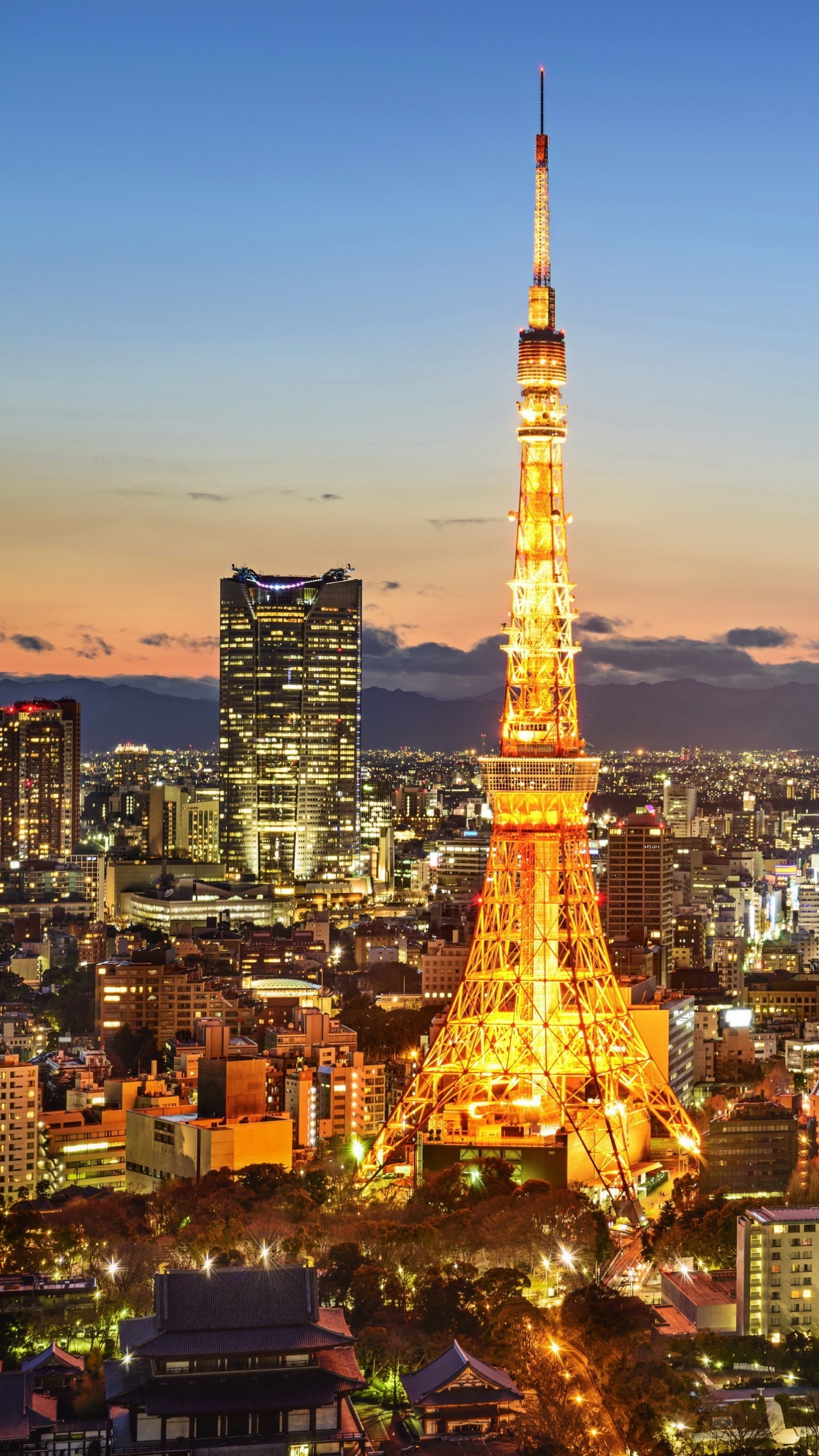 Free download wallpaper Cities, Sunset, Japan, Tokyo, Tv Tower, Man Made on your PC desktop