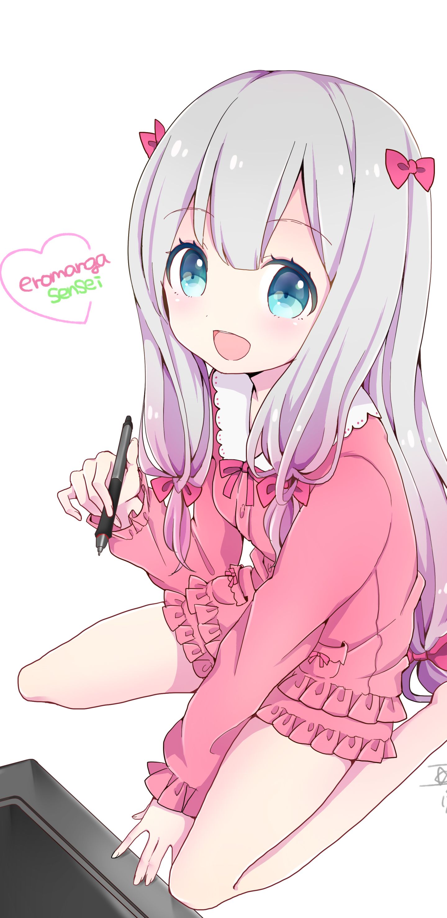 Handy-Wallpaper Animes, Eromanga Sensei, Sagiri Izumi kostenlos herunterladen.