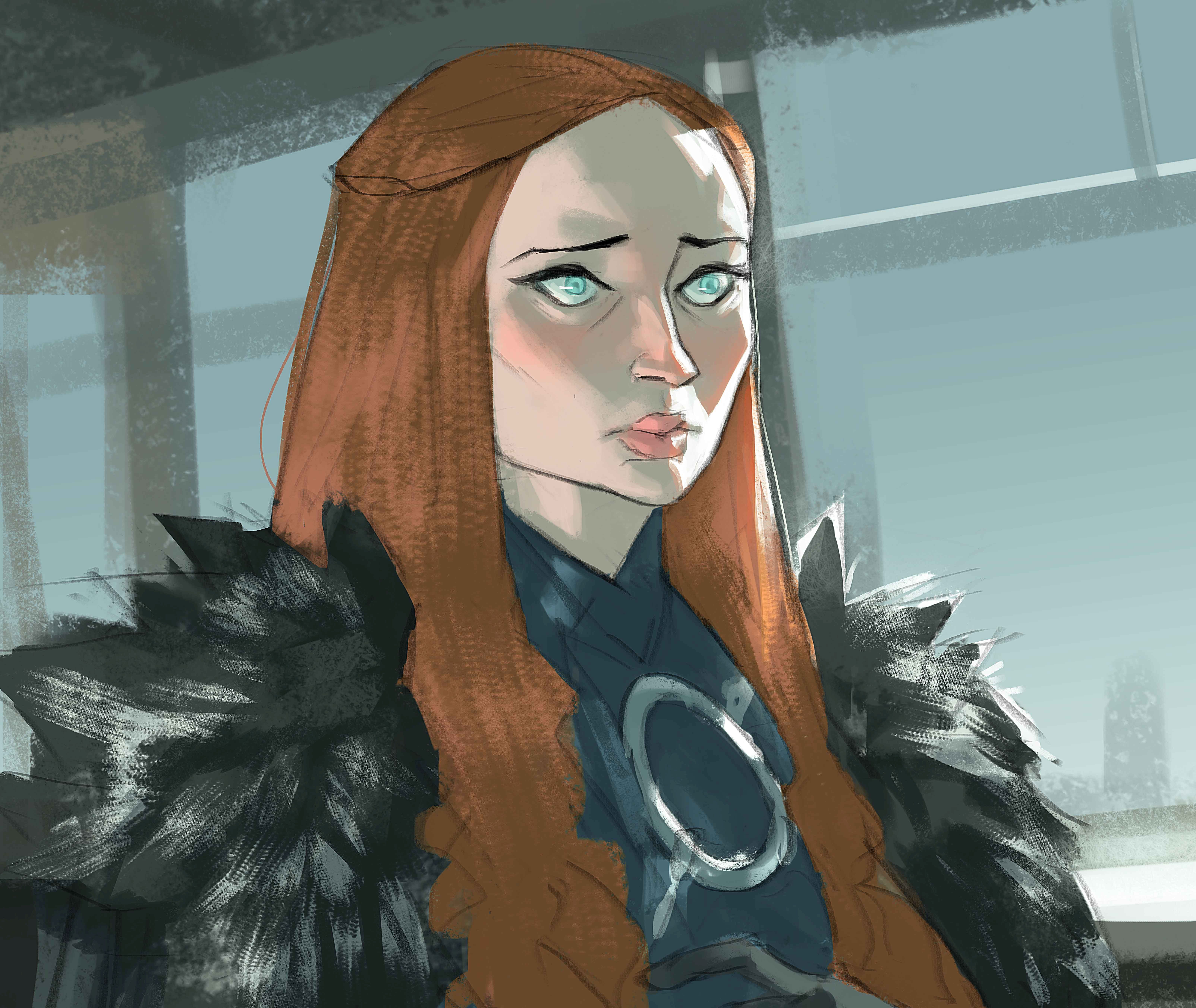 Laden Sie das Fernsehserien, Game Of Thrones: Das Lied Von Eis Und Feuer, Sansa Stark-Bild kostenlos auf Ihren PC-Desktop herunter