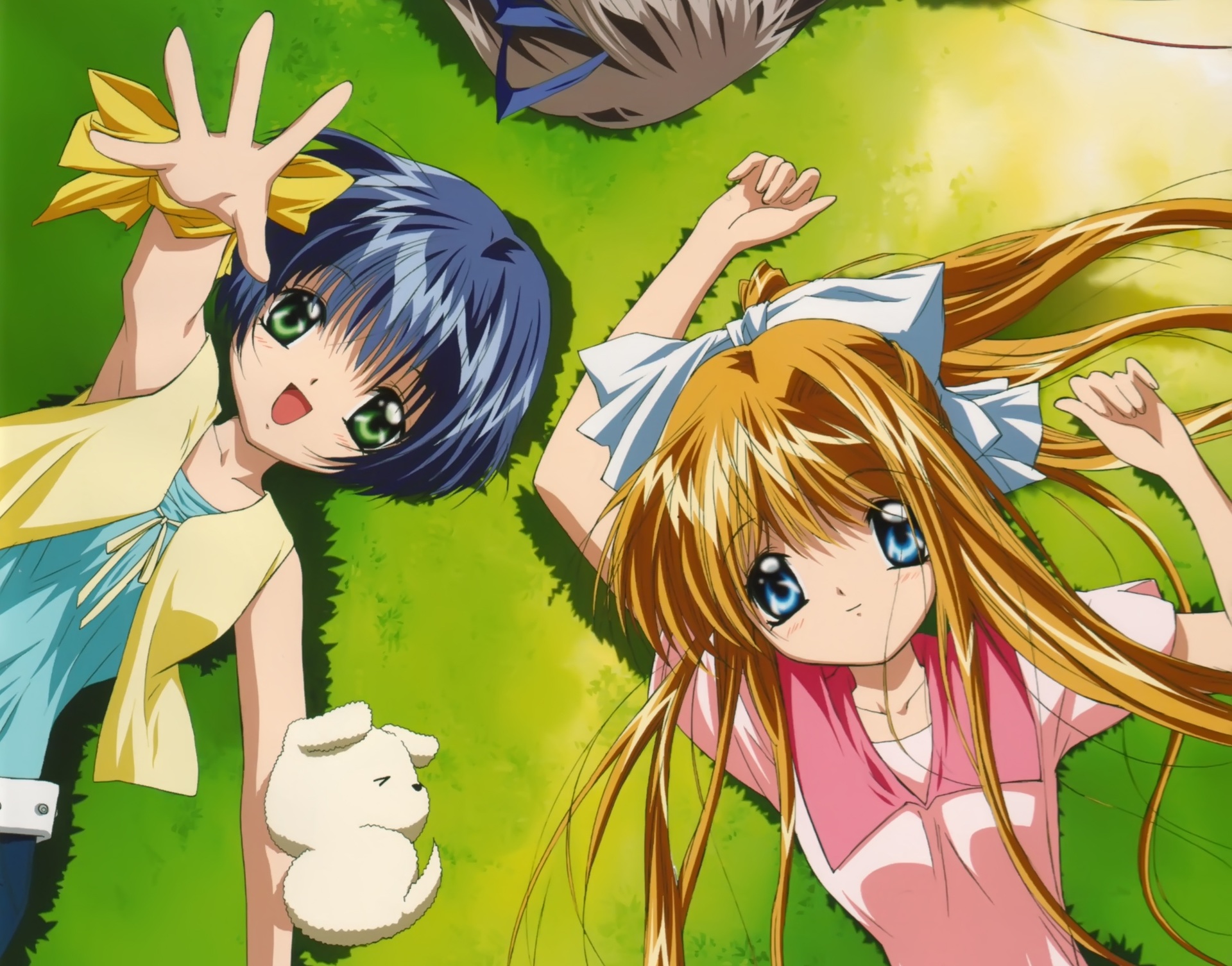 Download mobile wallpaper Anime, Air, Misuzu Kamio, Kano Kirishima, Potato (Air) for free.
