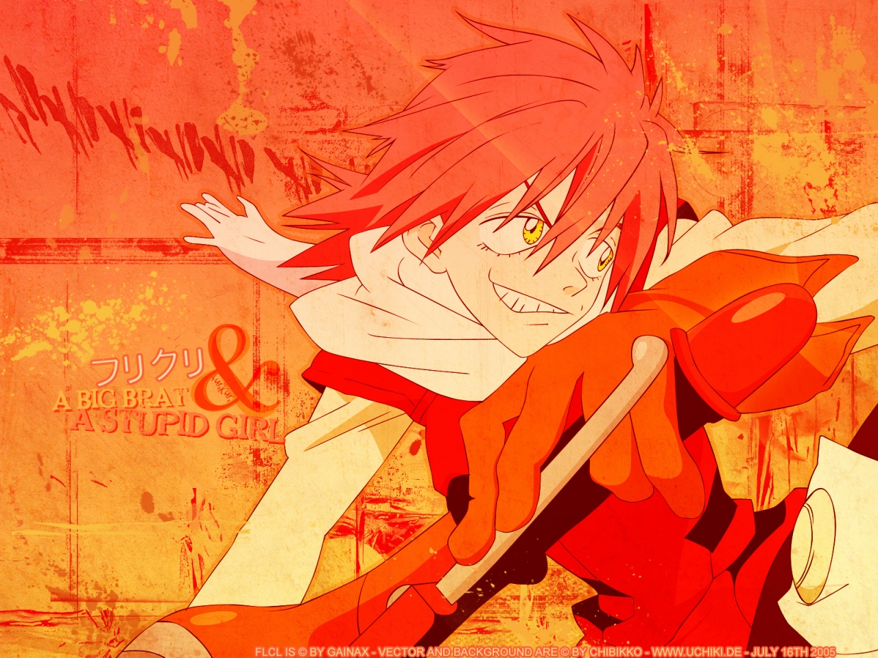 Free download wallpaper Anime, Flcl on your PC desktop