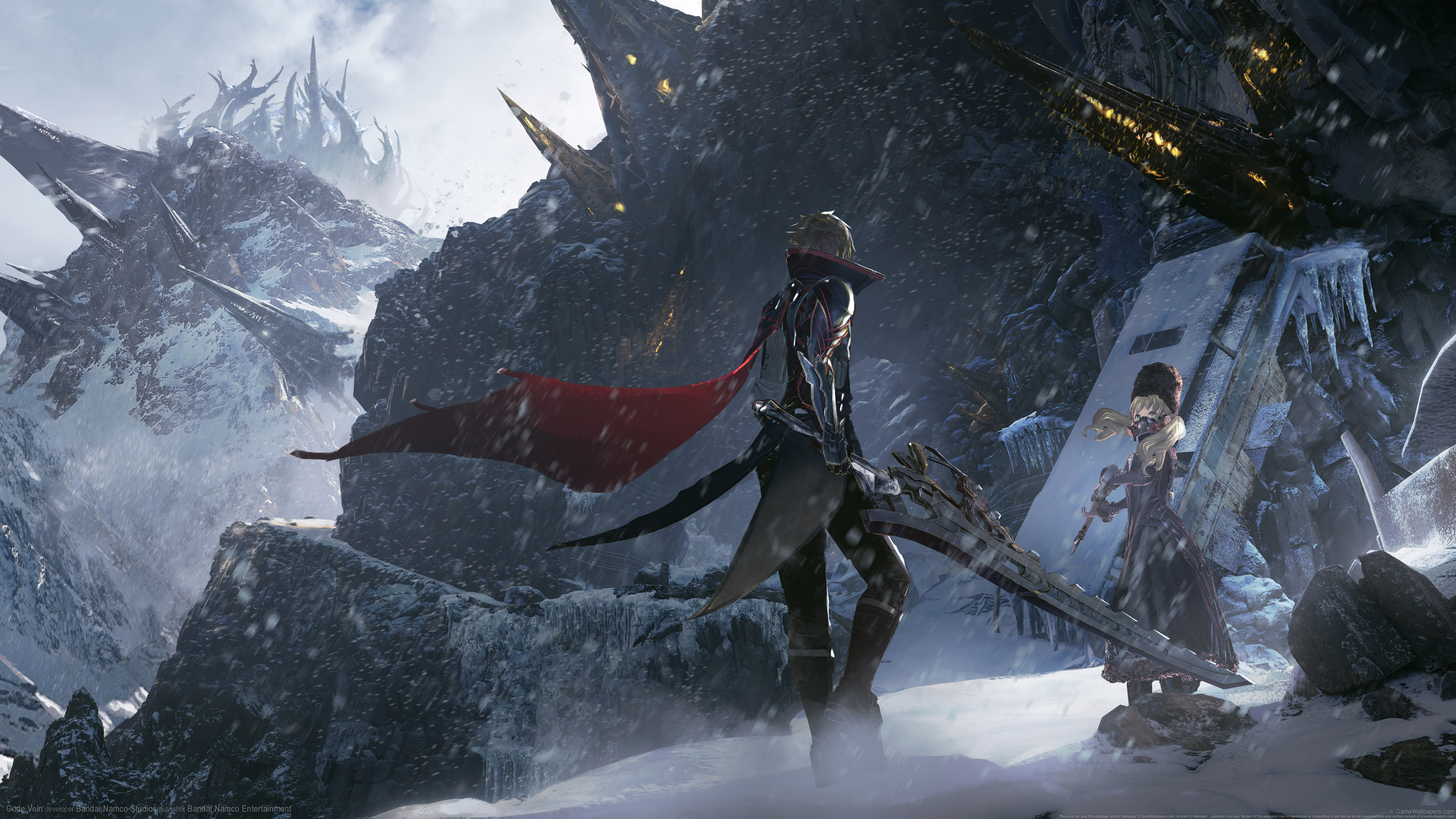 Los mejores fondos de pantalla de Code Vein para la pantalla del teléfono