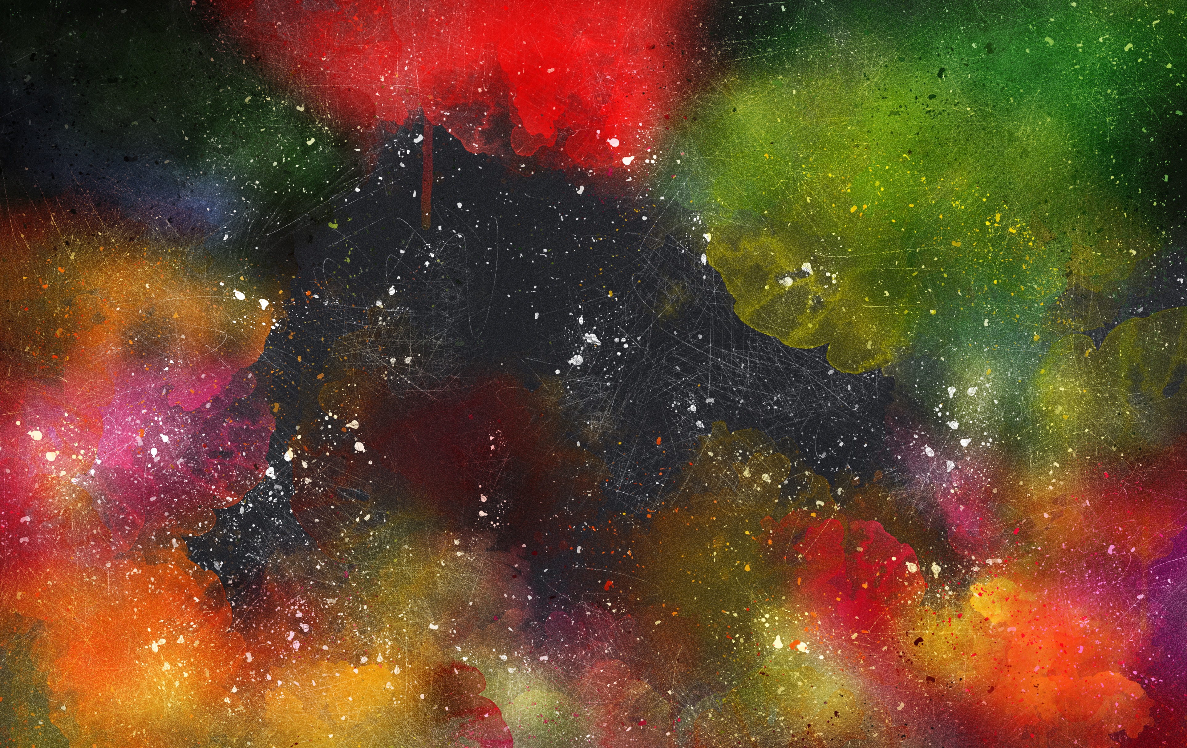 Free download wallpaper Spots, Motley, Stains, Abstract, Multicolored, Watercolor on your PC desktop