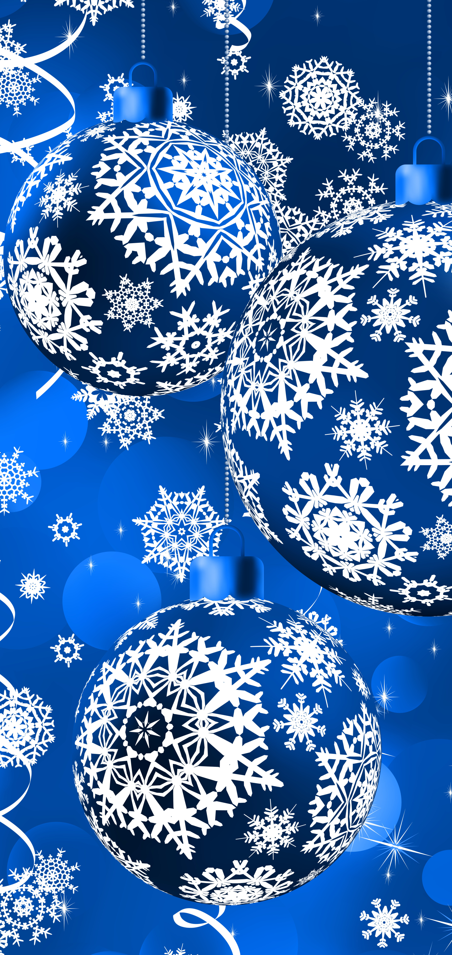 Handy-Wallpaper Feiertage, Schnee, Weihnachten, Weihnachtsschmuck, Schneeflocke, Funkelt kostenlos herunterladen.