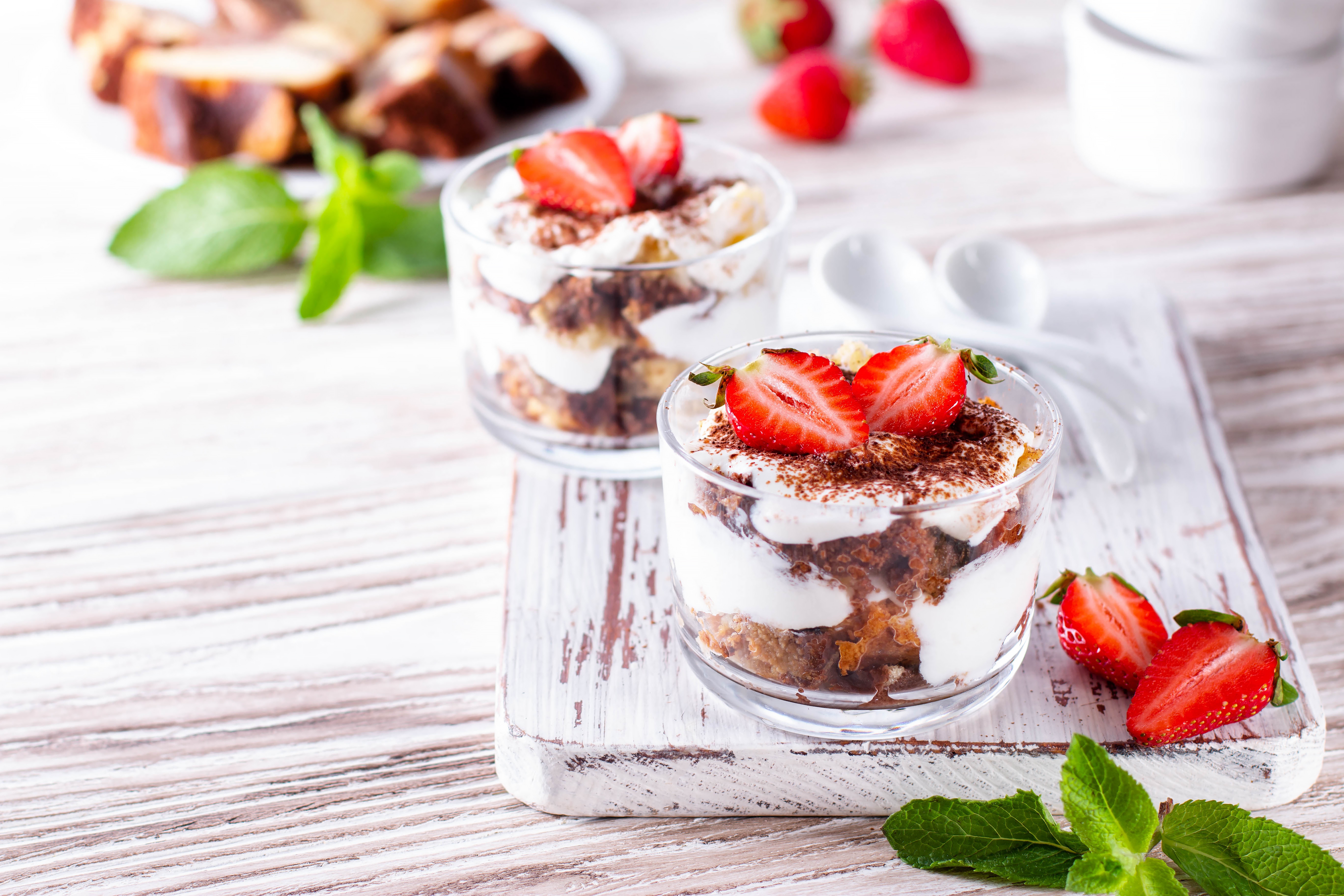 Download mobile wallpaper Food, Strawberry, Dessert, Still Life for free.