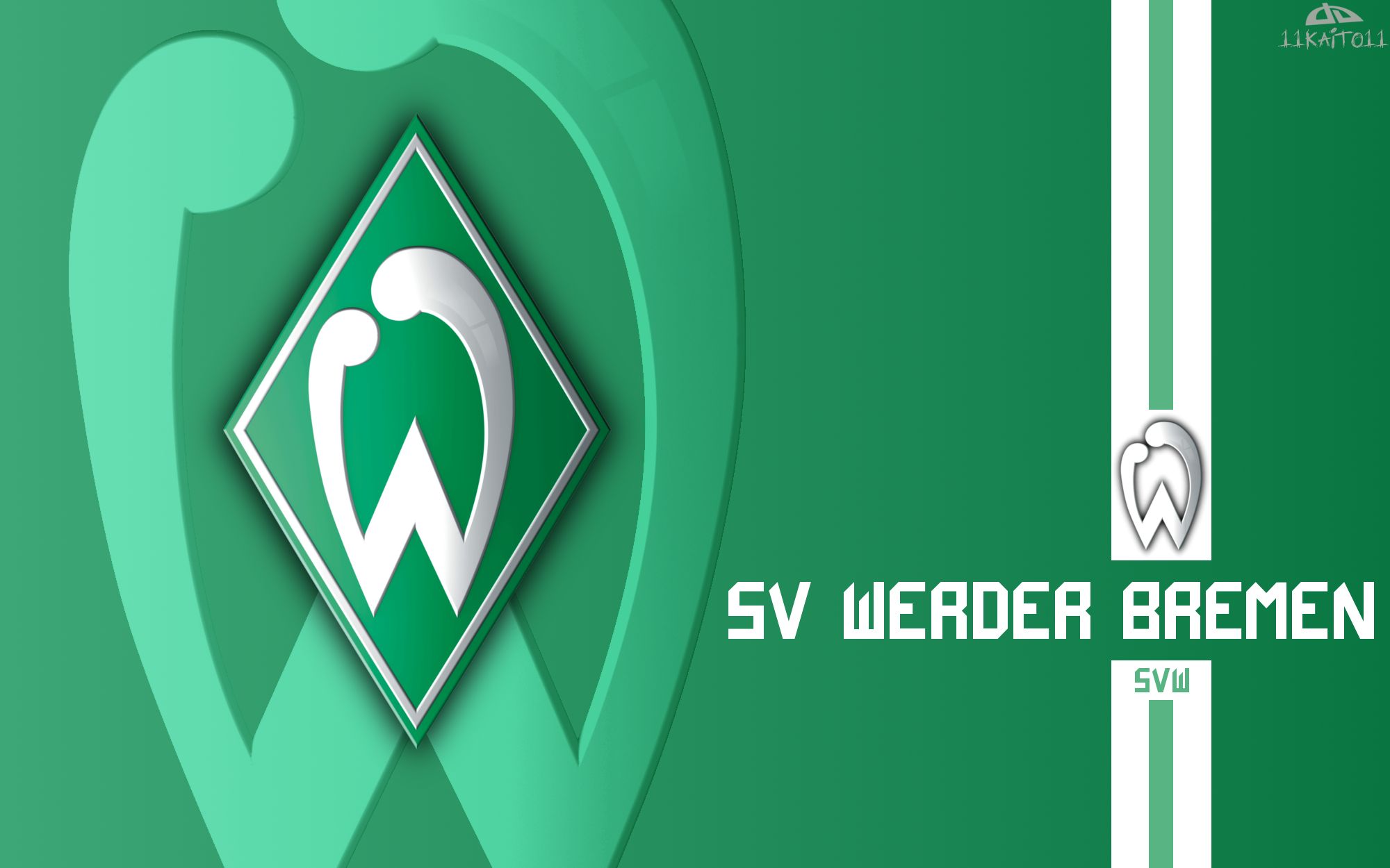 Handy-Wallpaper Sport, Fußball, Logo, Emblem, Sv Werderbremen kostenlos herunterladen.