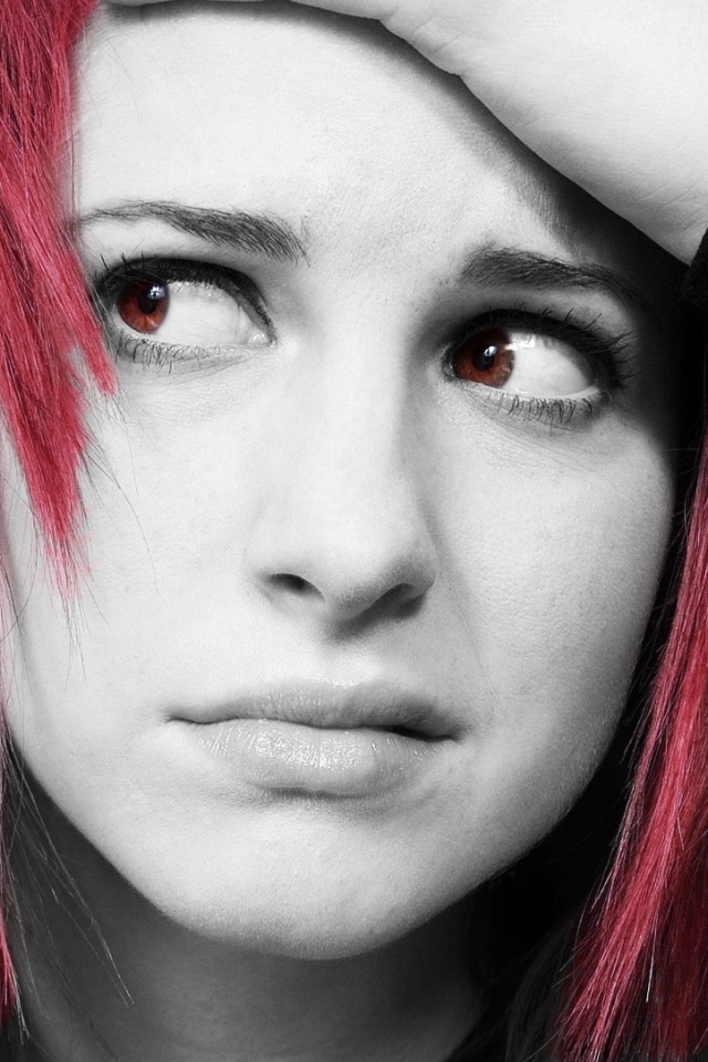 Handy-Wallpaper Musik, Hayley Williams kostenlos herunterladen.