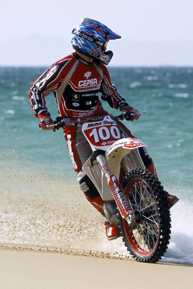 Download mobile wallpaper Sports, Motocross, Motorcycle, Bike for free.
