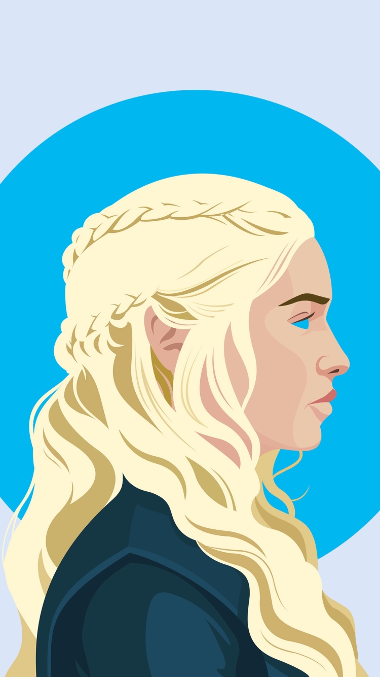 Handy-Wallpaper Blond, Blondinen, Fernsehserien, Game Of Thrones: Das Lied Von Eis Und Feuer, Daenerys Targaryen kostenlos herunterladen.