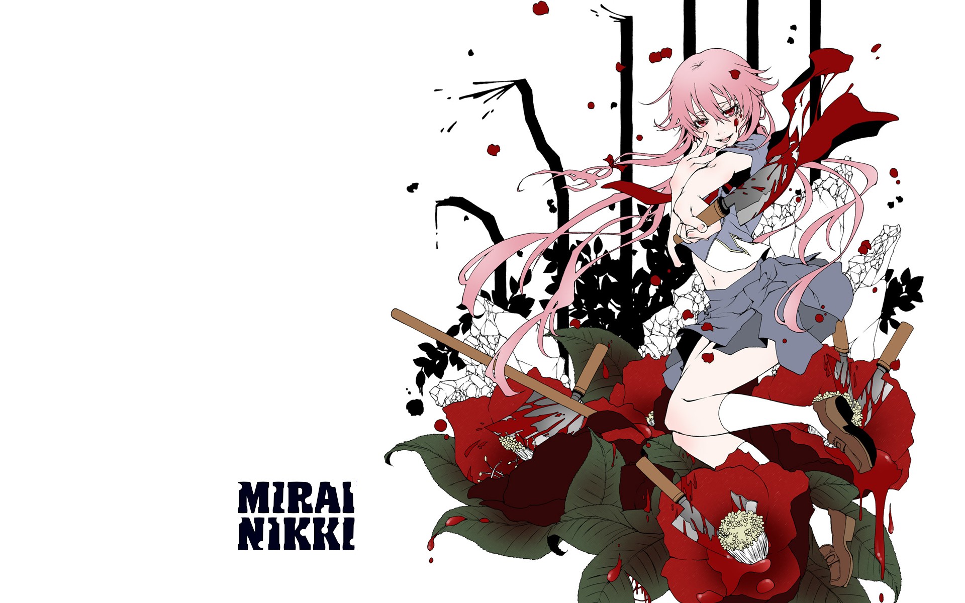 Baixar papel de parede para celular de Anime, Mirai Nikki gratuito.