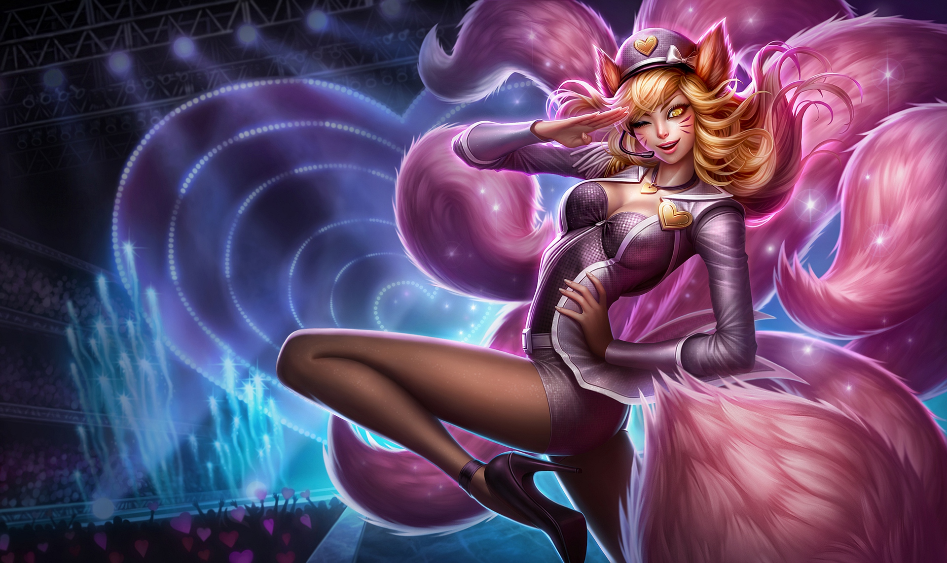 Download mobile wallpaper League Of Legends, Video Game, Ahri (League Of Legends) for free.