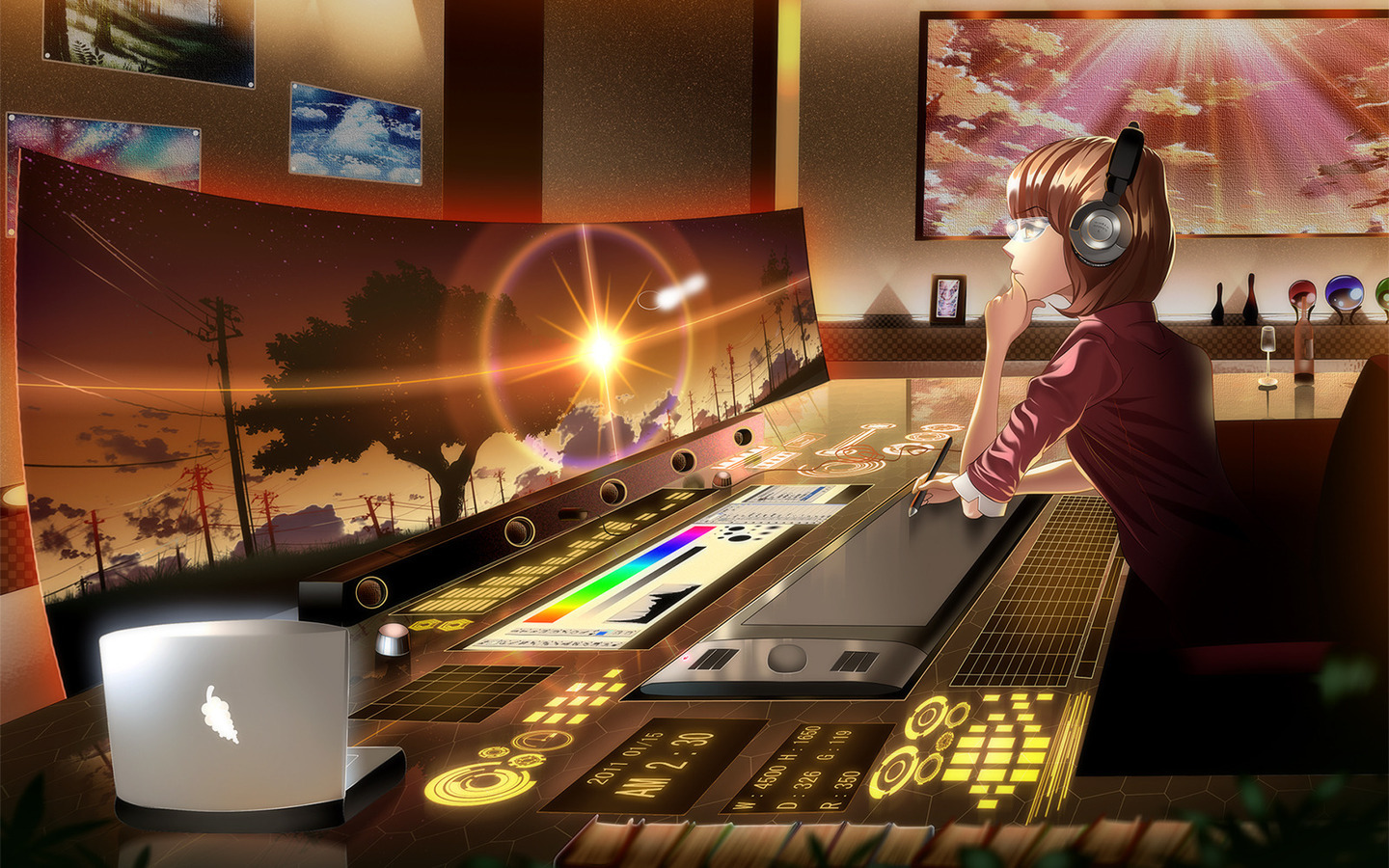 Laden Sie das Mädchen, Anime-Bild kostenlos auf Ihren PC-Desktop herunter