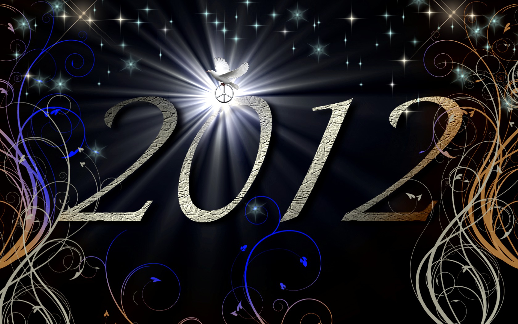 214160 скачать обои праздничные, новый год 2012 - заставки и картинки бесплатно