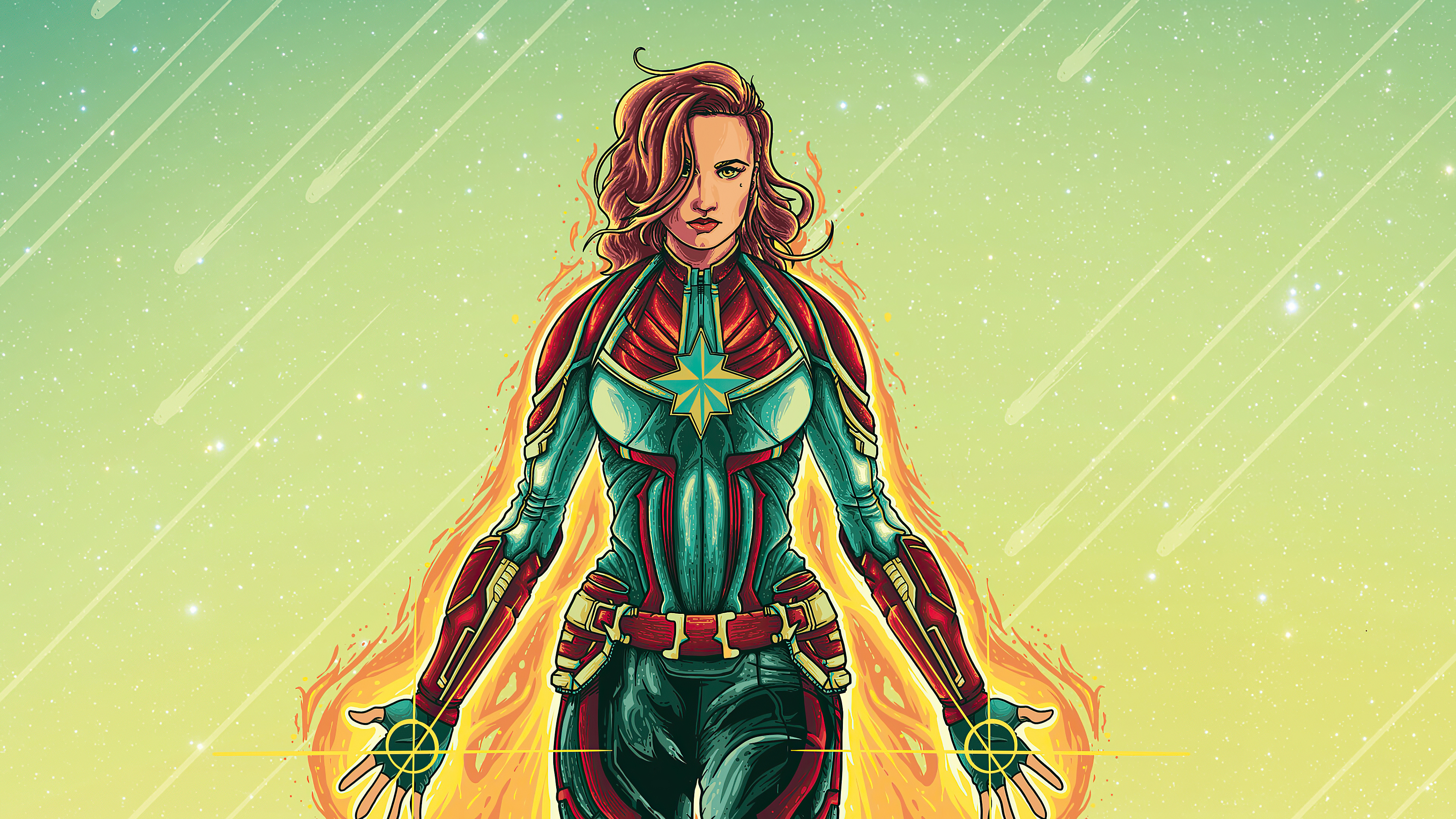 Download mobile wallpaper Comics, Captain Marvel for free.