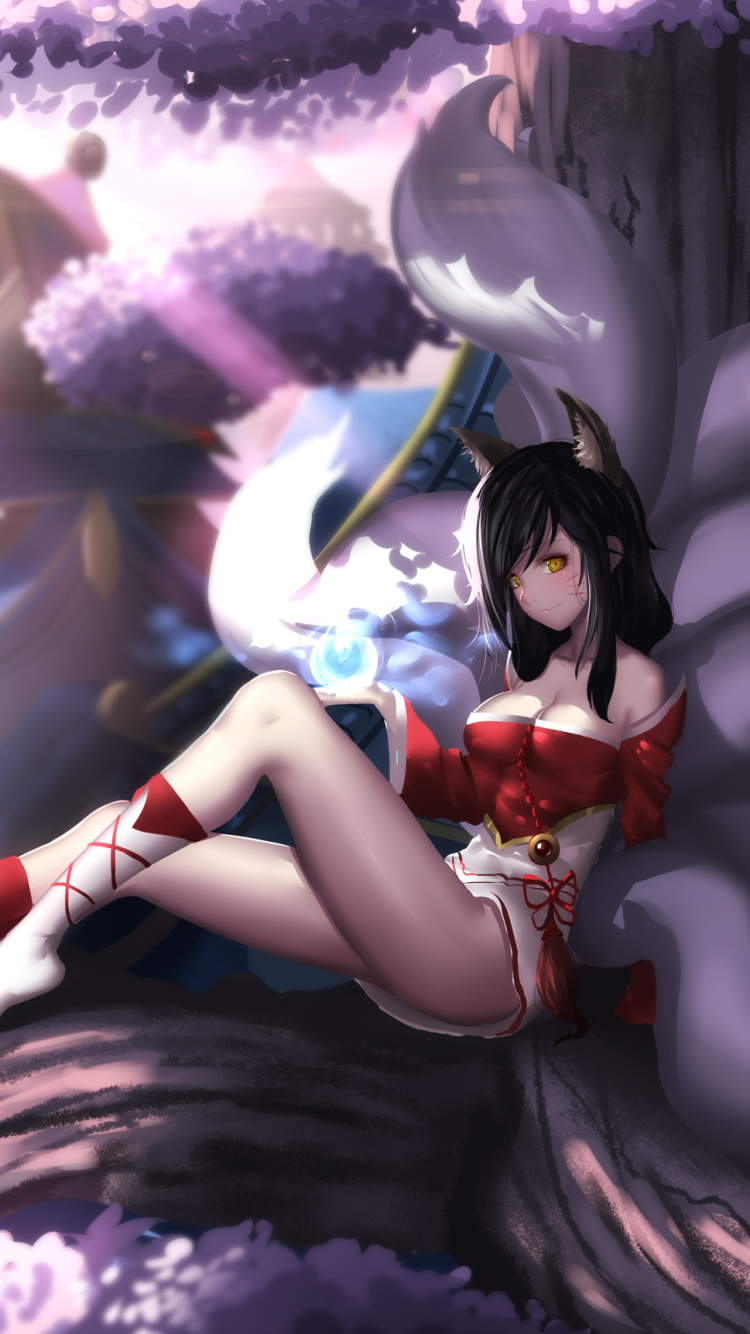 Download mobile wallpaper League Of Legends, Video Game, Sona (League Of Legends), Ahri (League Of Legends) for free.