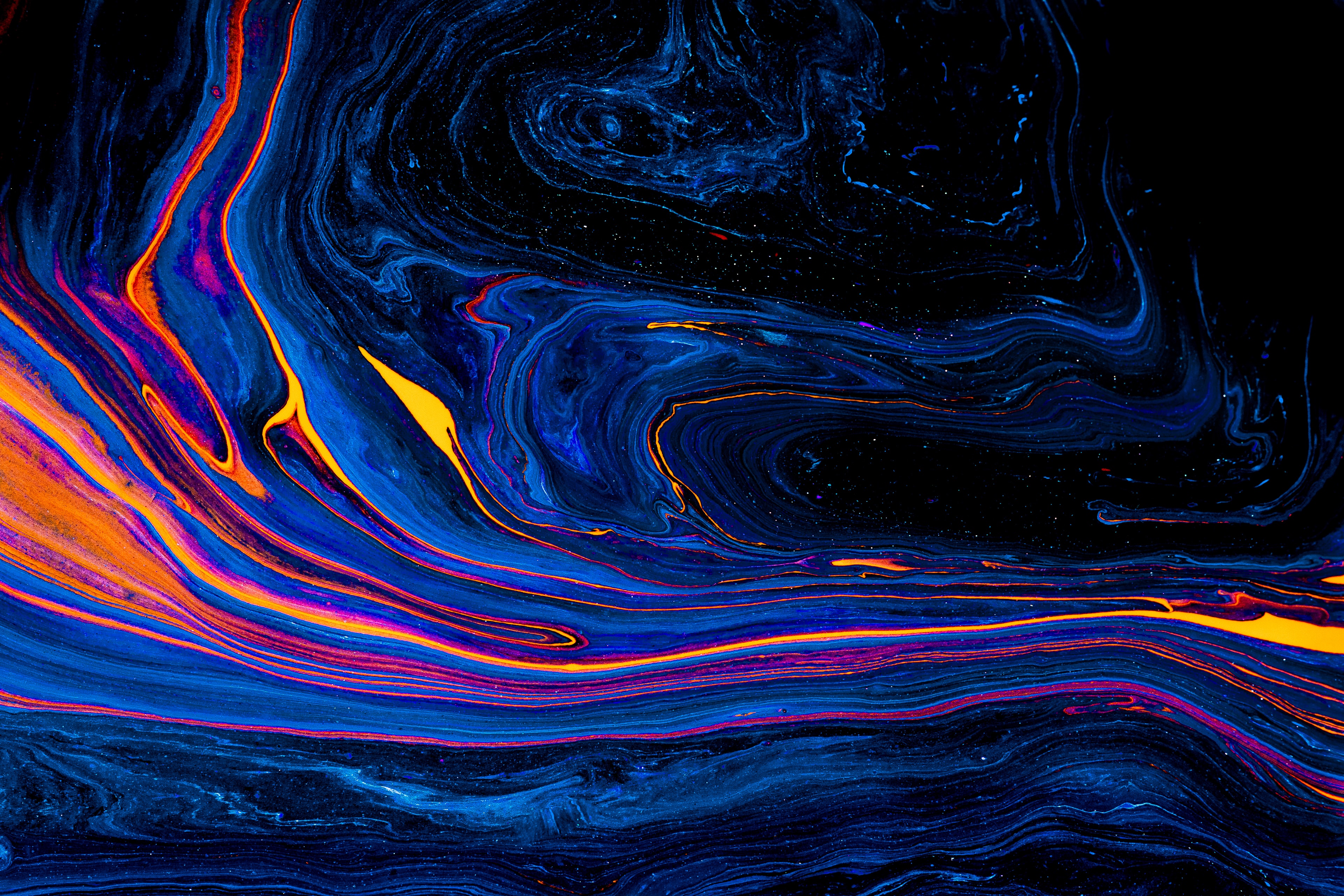 Free download wallpaper Motley, Paint, Abstract, Divorces, Multicolored, Liquid on your PC desktop