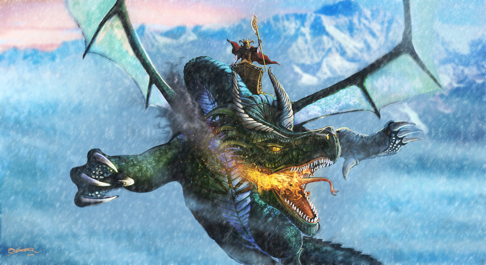 Free download wallpaper Fantasy, Dragon on your PC desktop