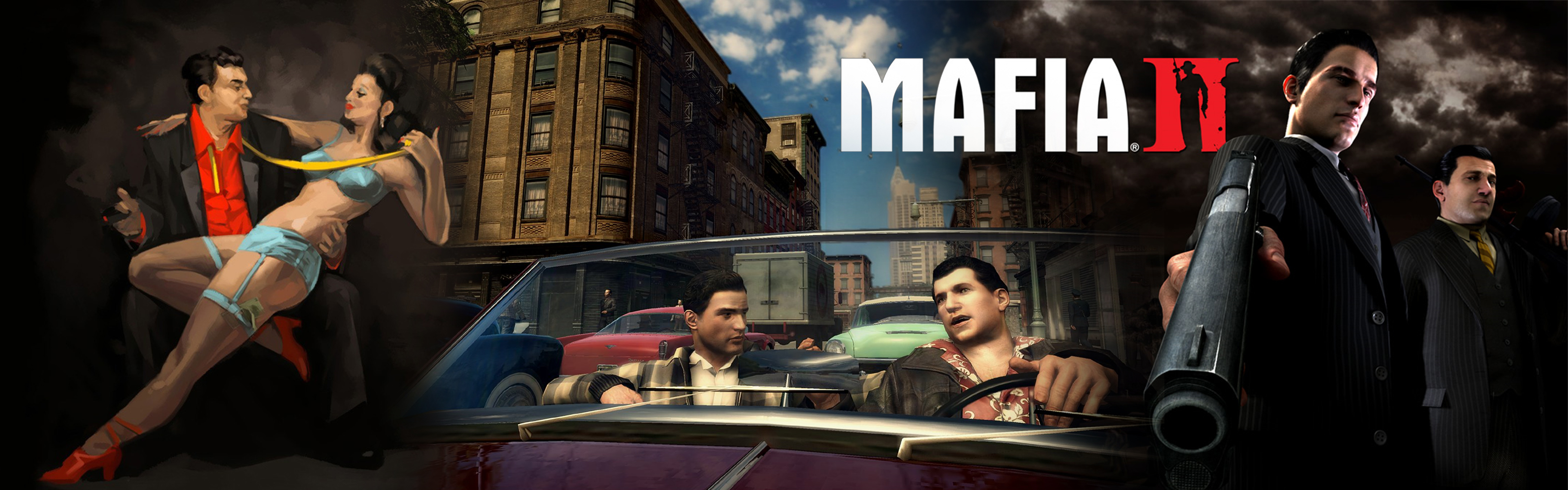 203743 descargar fondo de pantalla videojuego, mafia ii, mafia: protectores de pantalla e imágenes gratis