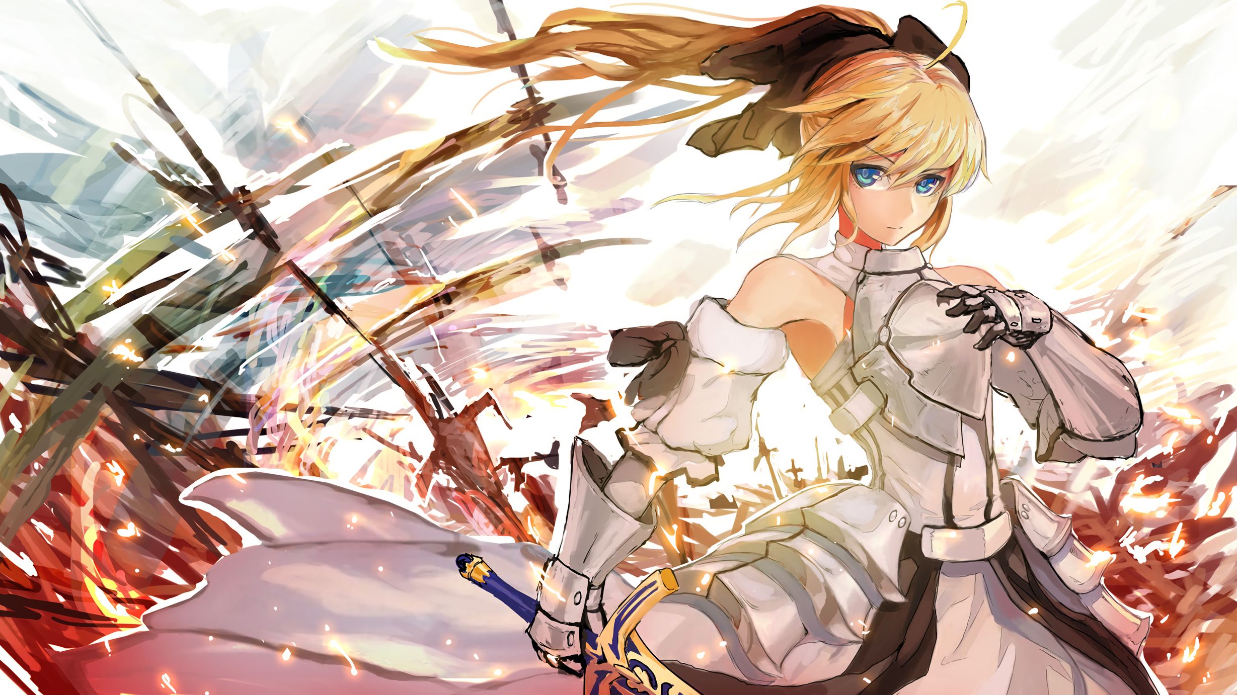 Baixe gratuitamente a imagem Fate/stay Night, Saber (Série Destino), Anime na área de trabalho do seu PC