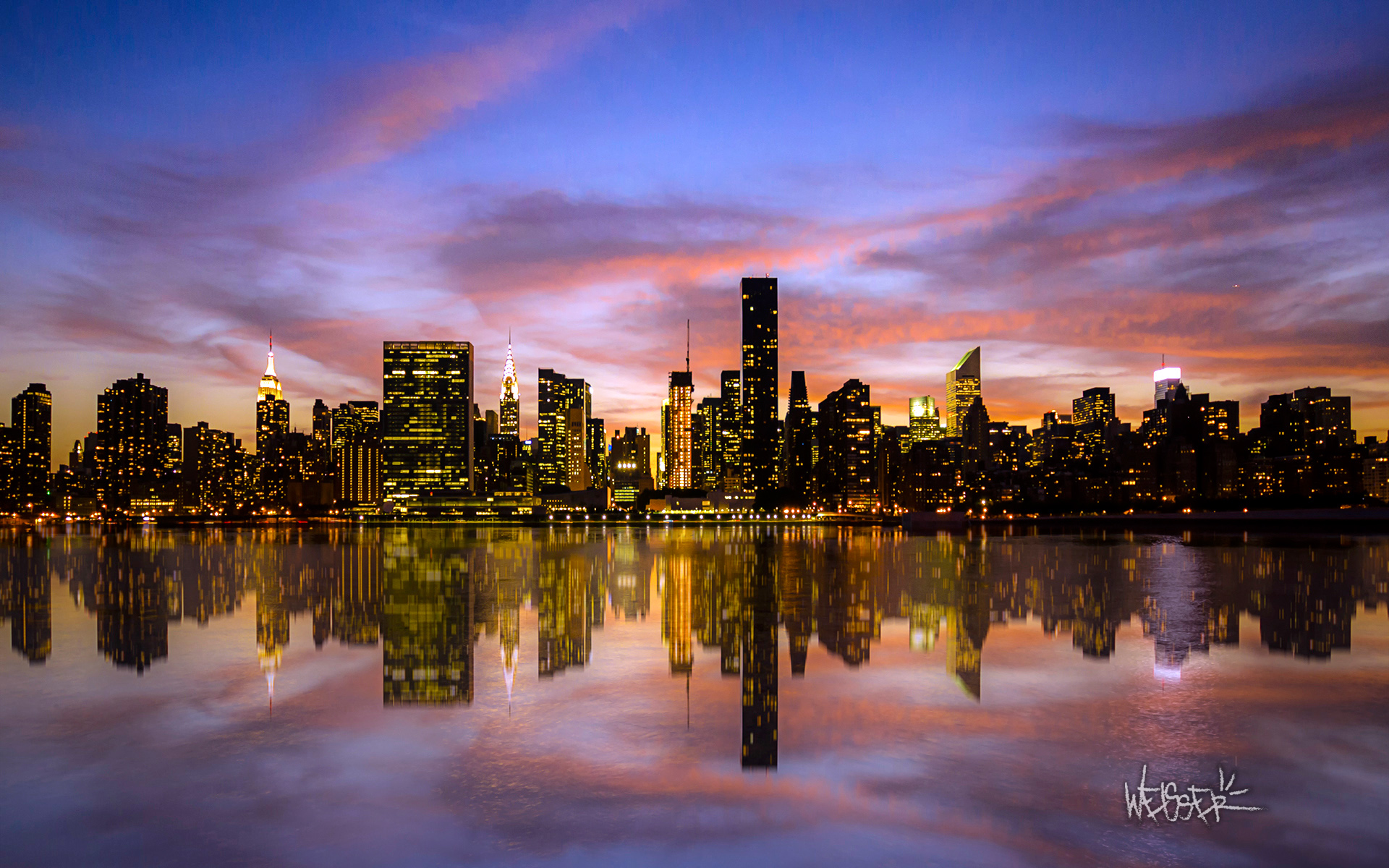 Baixar papel de parede para celular de Manhattan, Cidades, Feito Pelo Homem gratuito.