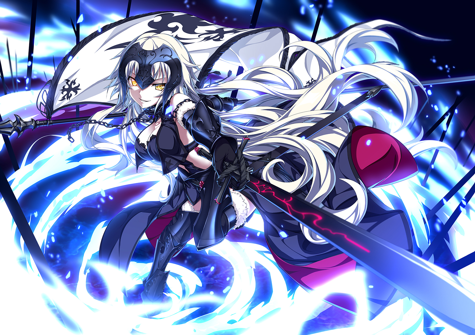 Download mobile wallpaper Anime, Fate/grand Order, Jeanne D'arc Alter, Avenger (Fate/grand Order), Fate Series for free.