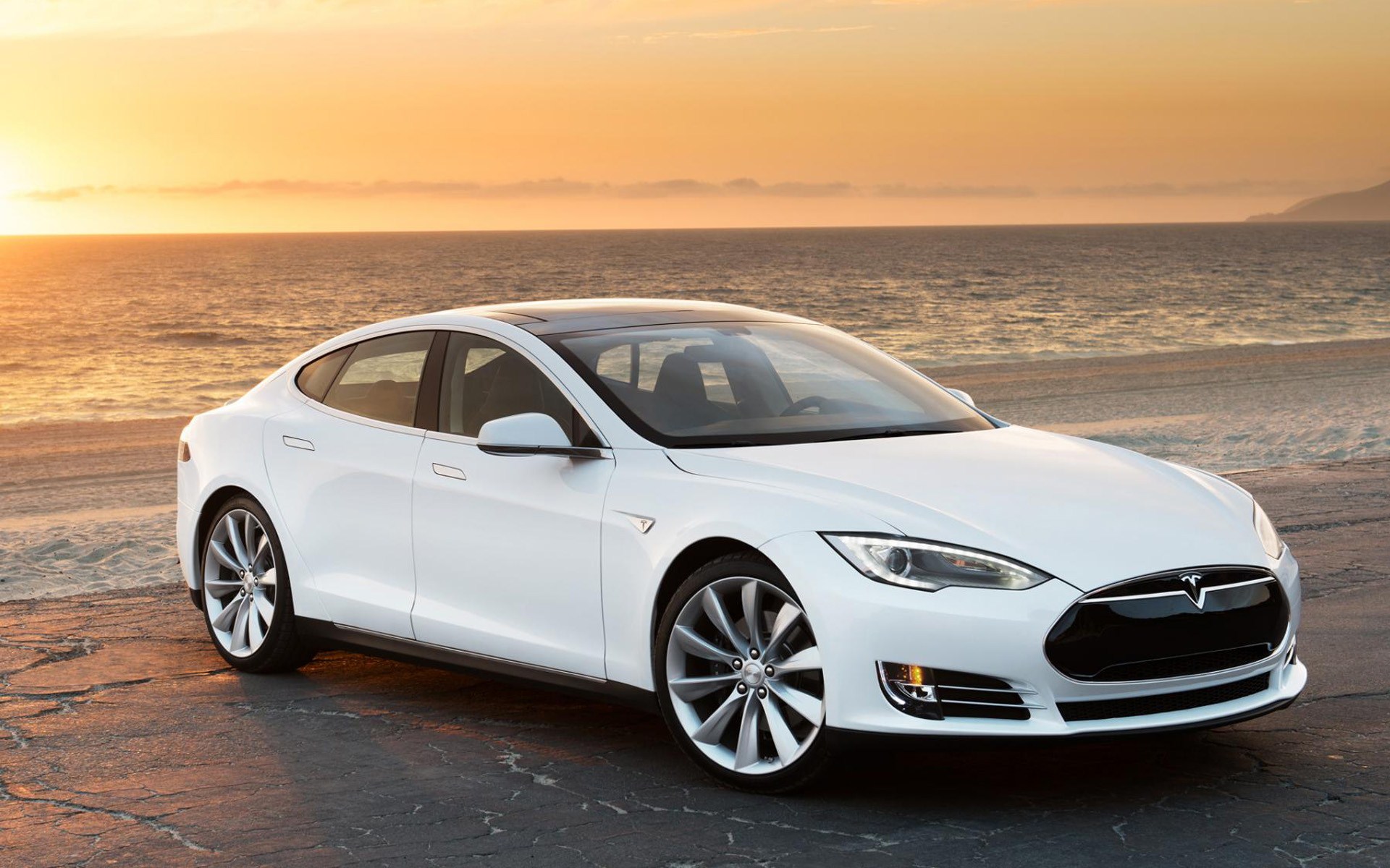Завантажити шпалери Tesla Model S на телефон безкоштовно