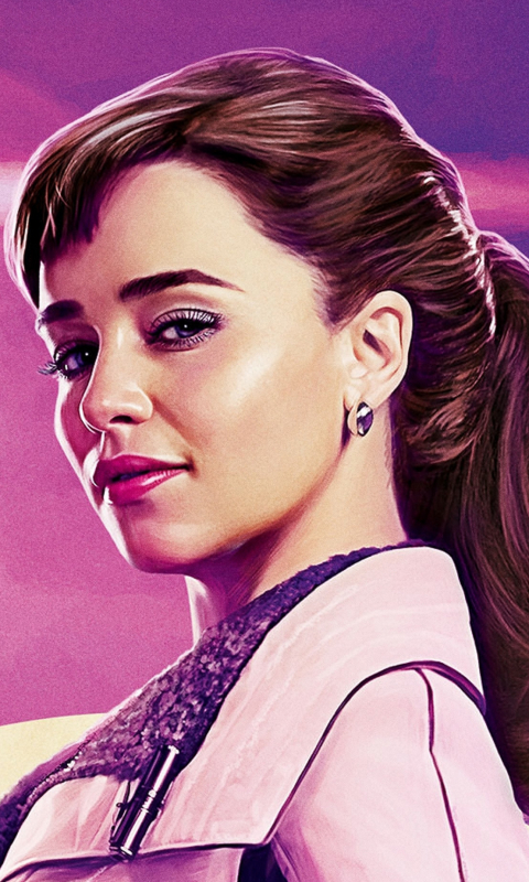 Baixar papel de parede para celular de Filme, Guerra Nas Estrelas, Guerra Das Estrelas, Emilia Clarke, Qi'ra (Guerra Nas Estrelas), Han Solo: Uma História Star Wars gratuito.