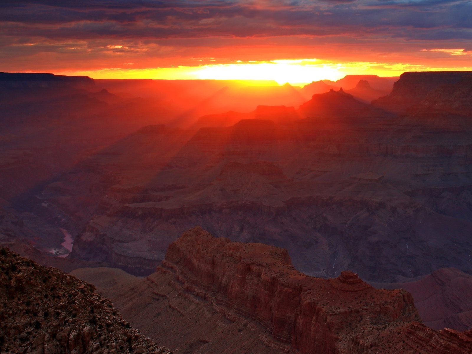 Laden Sie das Landschaft, Sunset, Mountains, Sun-Bild kostenlos auf Ihren PC-Desktop herunter