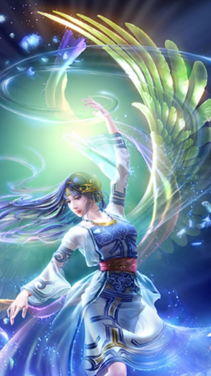 Download mobile wallpaper Fantasy, Angel for free.