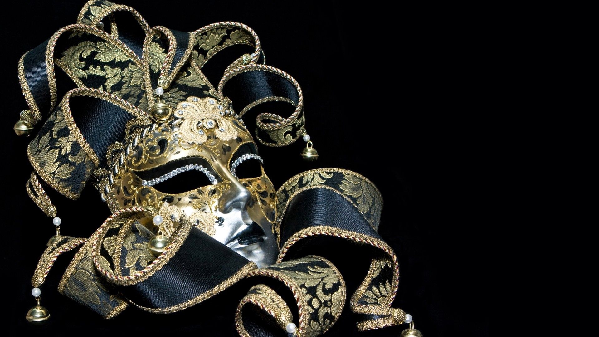 patterns, miscellanea, miscellaneous, mask, ribbons, ribbon, masquerade