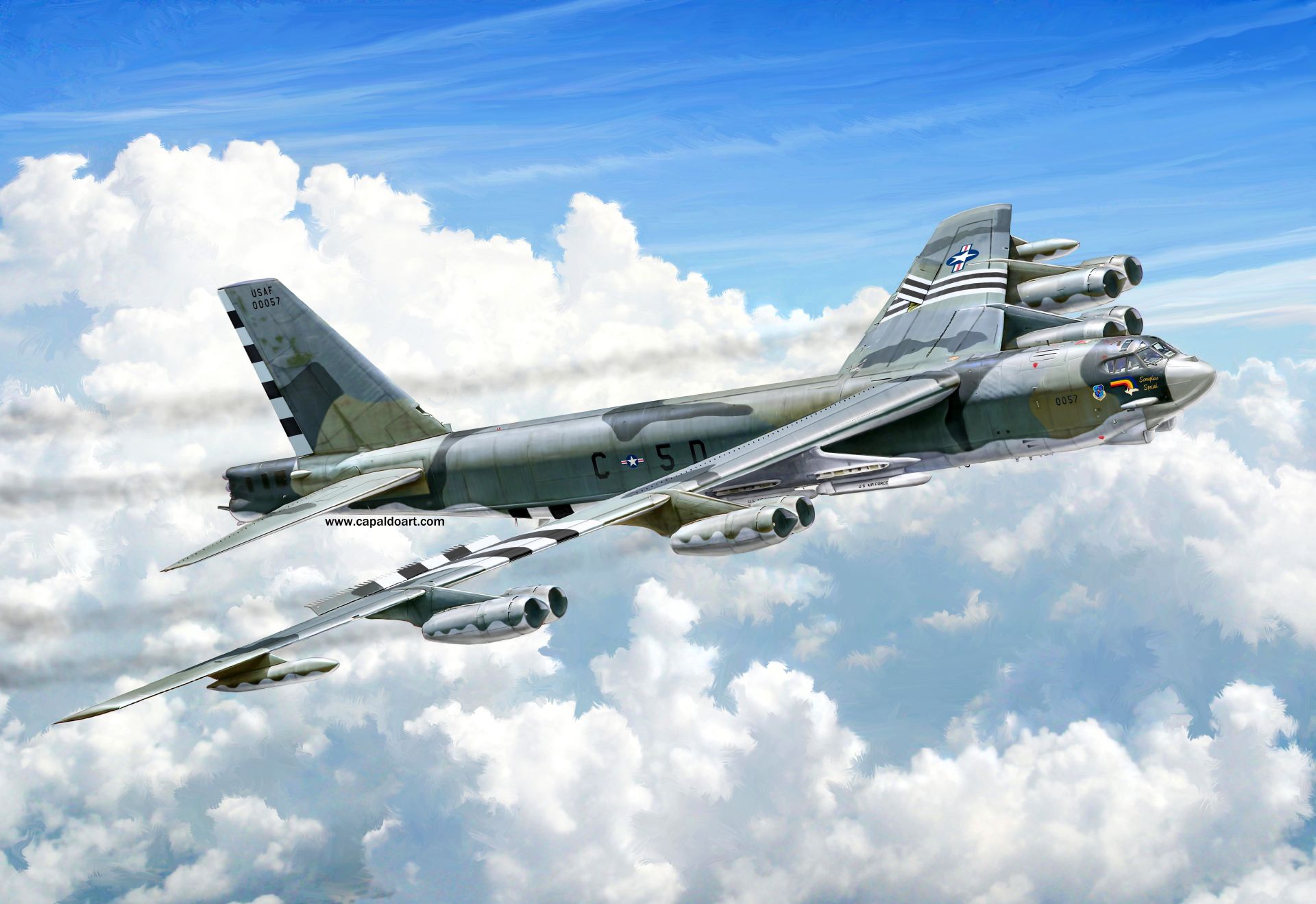 military, boeing b 52 stratofortress, aircraft, strategic bomber, warplane, bombers