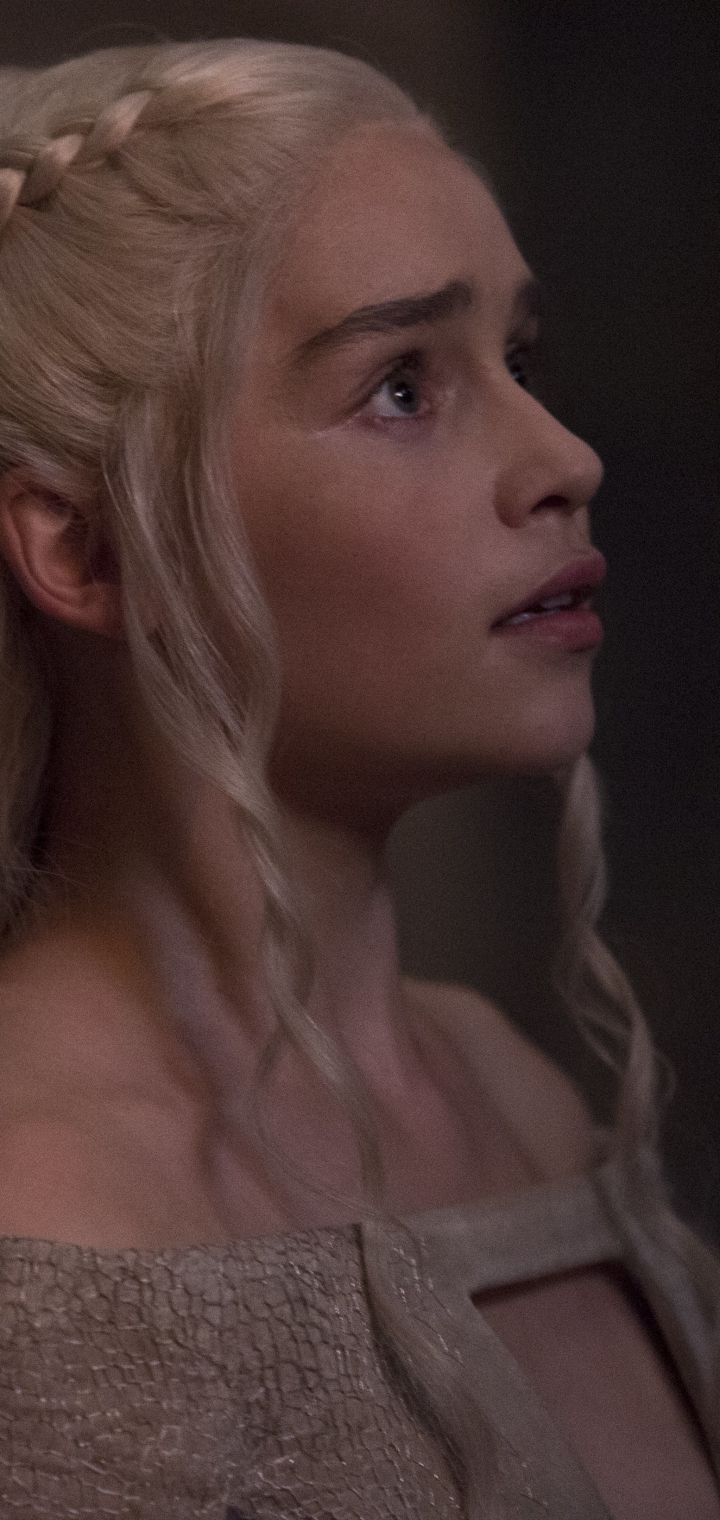 Download mobile wallpaper Game Of Thrones, Tv Show, Daenerys Targaryen, Emilia Clarke for free.