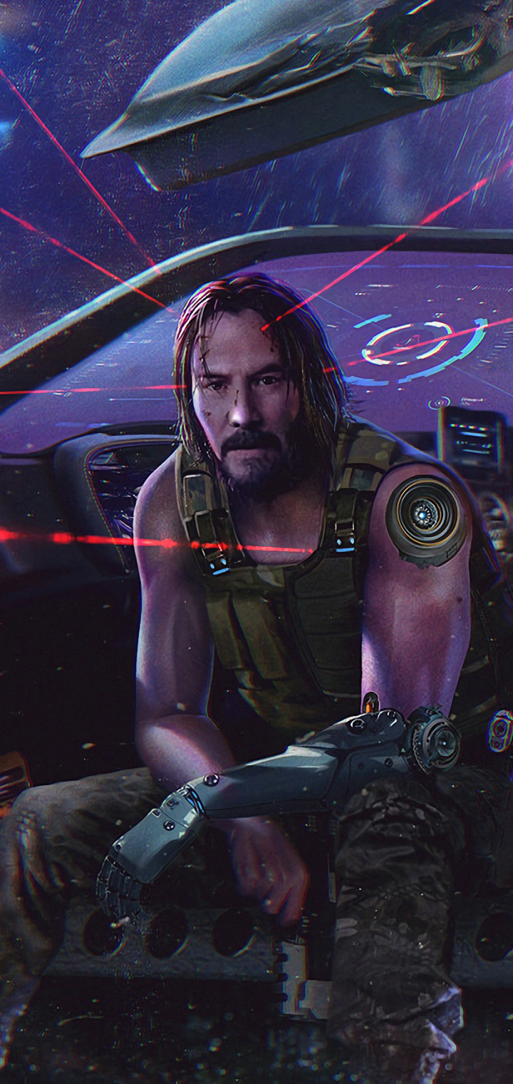 Handy-Wallpaper Keanu Reeves, Computerspiele, Cyberpunk 2077 kostenlos herunterladen.