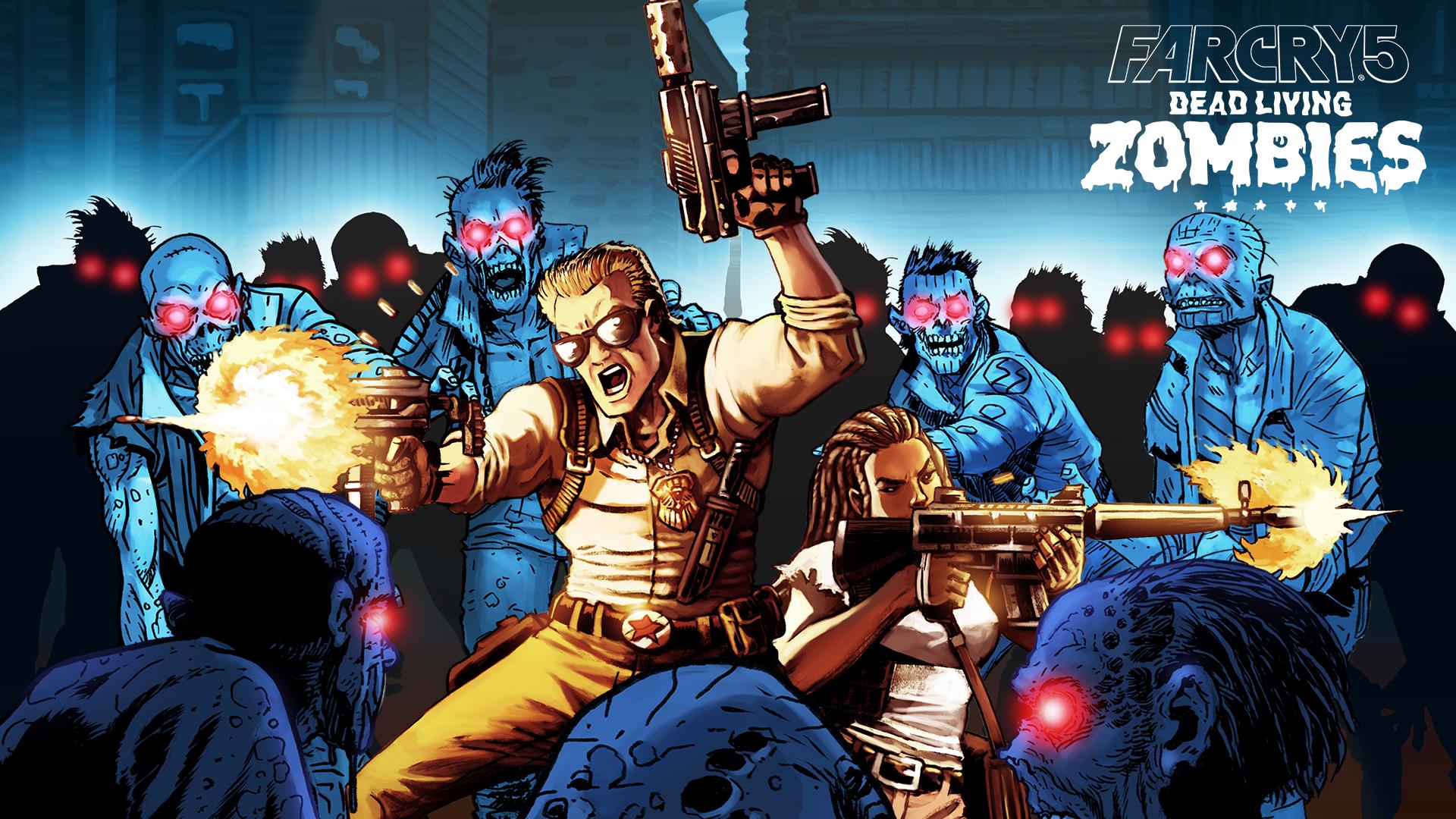 Популярные заставки и фоны Far Cry 5: Мертвые Живые Зомби на компьютер