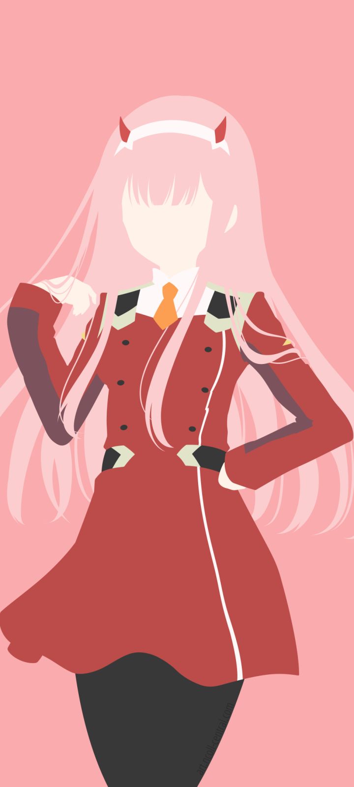 Handy-Wallpaper Animes, Darling In The Franxx, Zero Two (Liebling Im Franxx) kostenlos herunterladen.