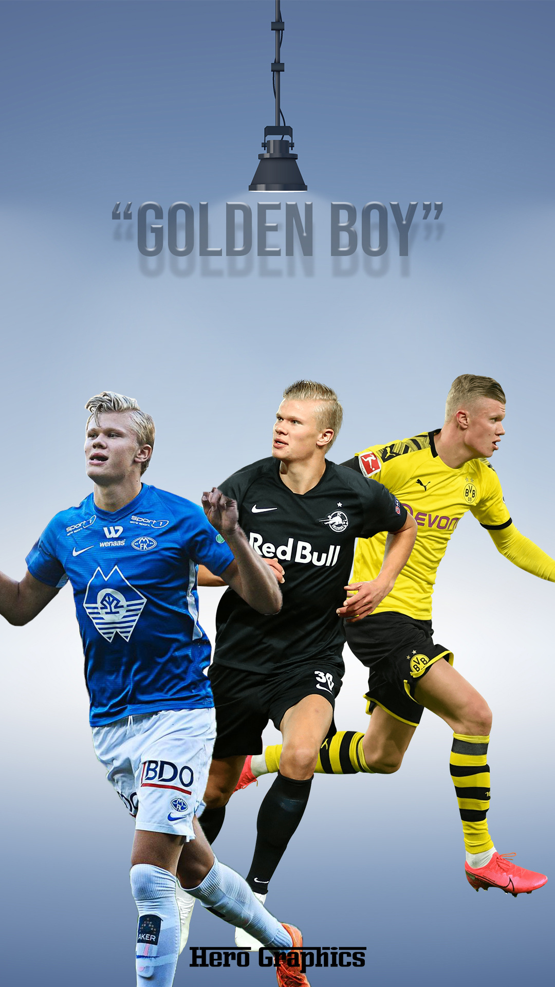 Descarga gratuita de fondo de pantalla para móvil de Fútbol, Deporte, Borussia Dortmund, Noruego, Fc Red Bull Salzburgo, Erling Braut Haland, Erling Haaland, Molde Fk.