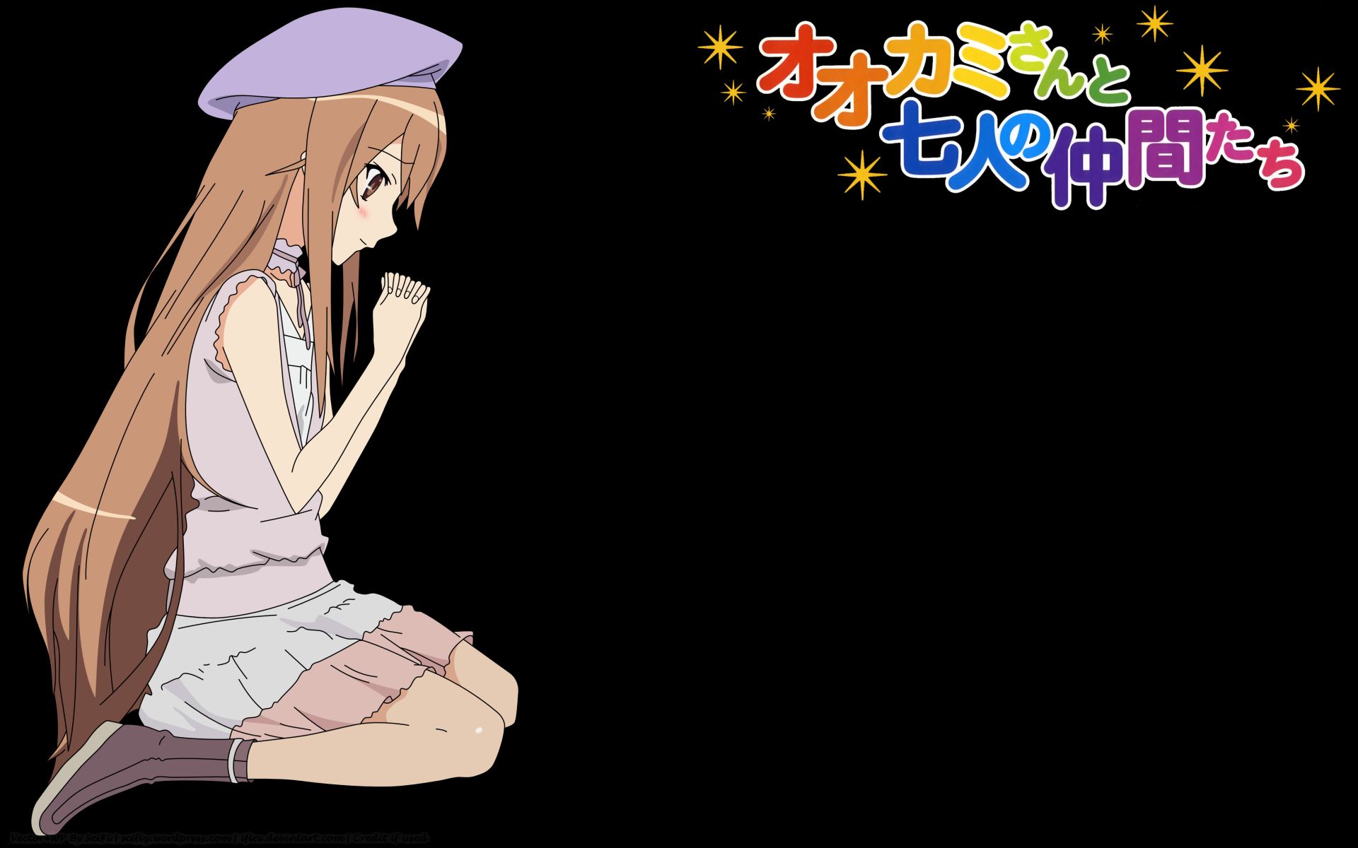 Download mobile wallpaper Anime, Ookami San To Shichinin No Nakama Tachi for free.