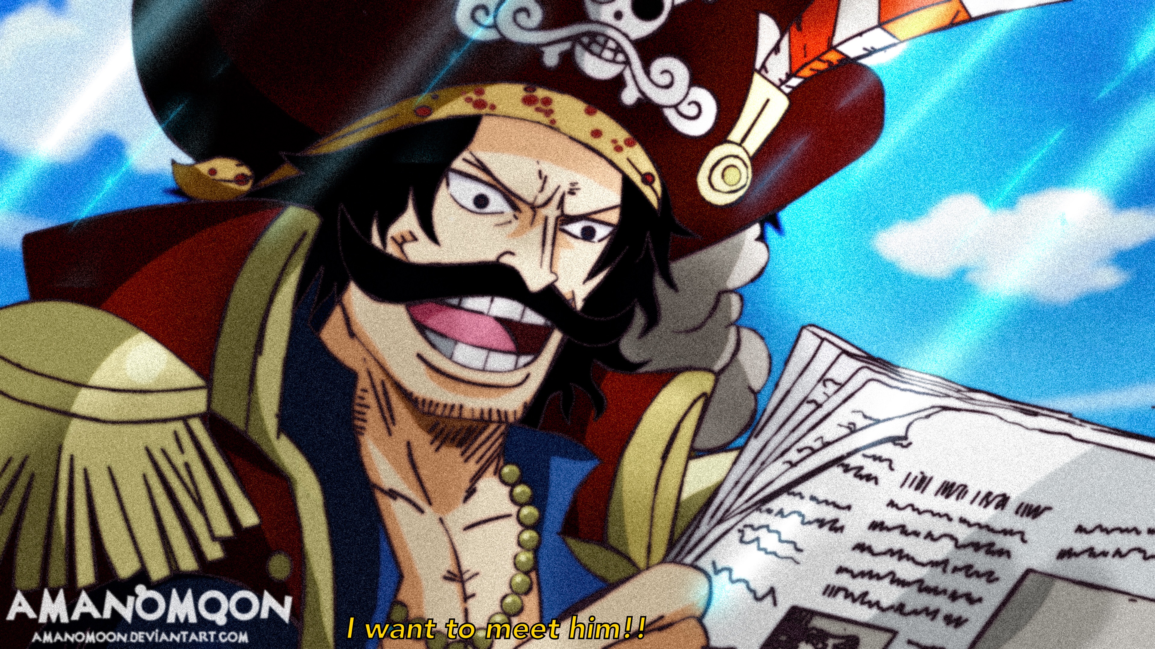 Free download wallpaper Anime, One Piece, Gol D Roger on your PC desktop