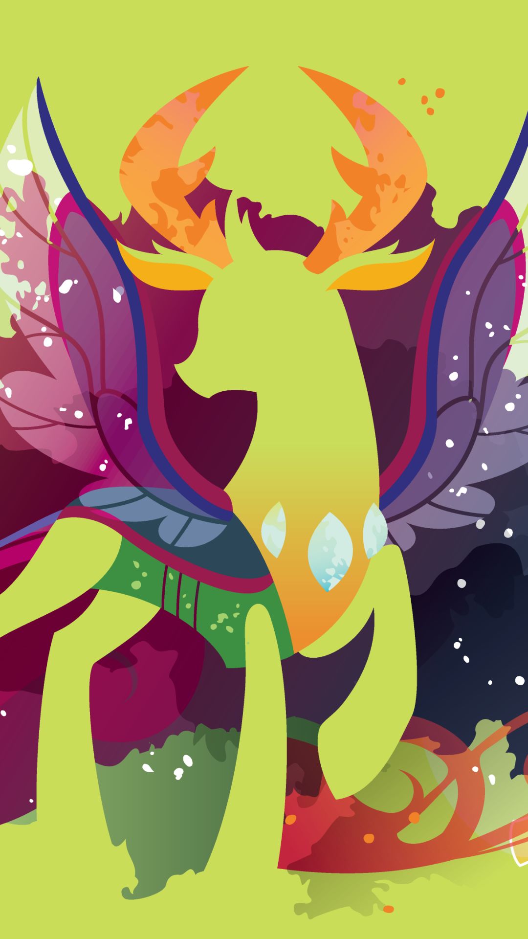 Download mobile wallpaper My Little Pony, Tv Show, Minimalist, My Little Pony: Friendship Is Magic, Thorax (My Little Pony) for free.