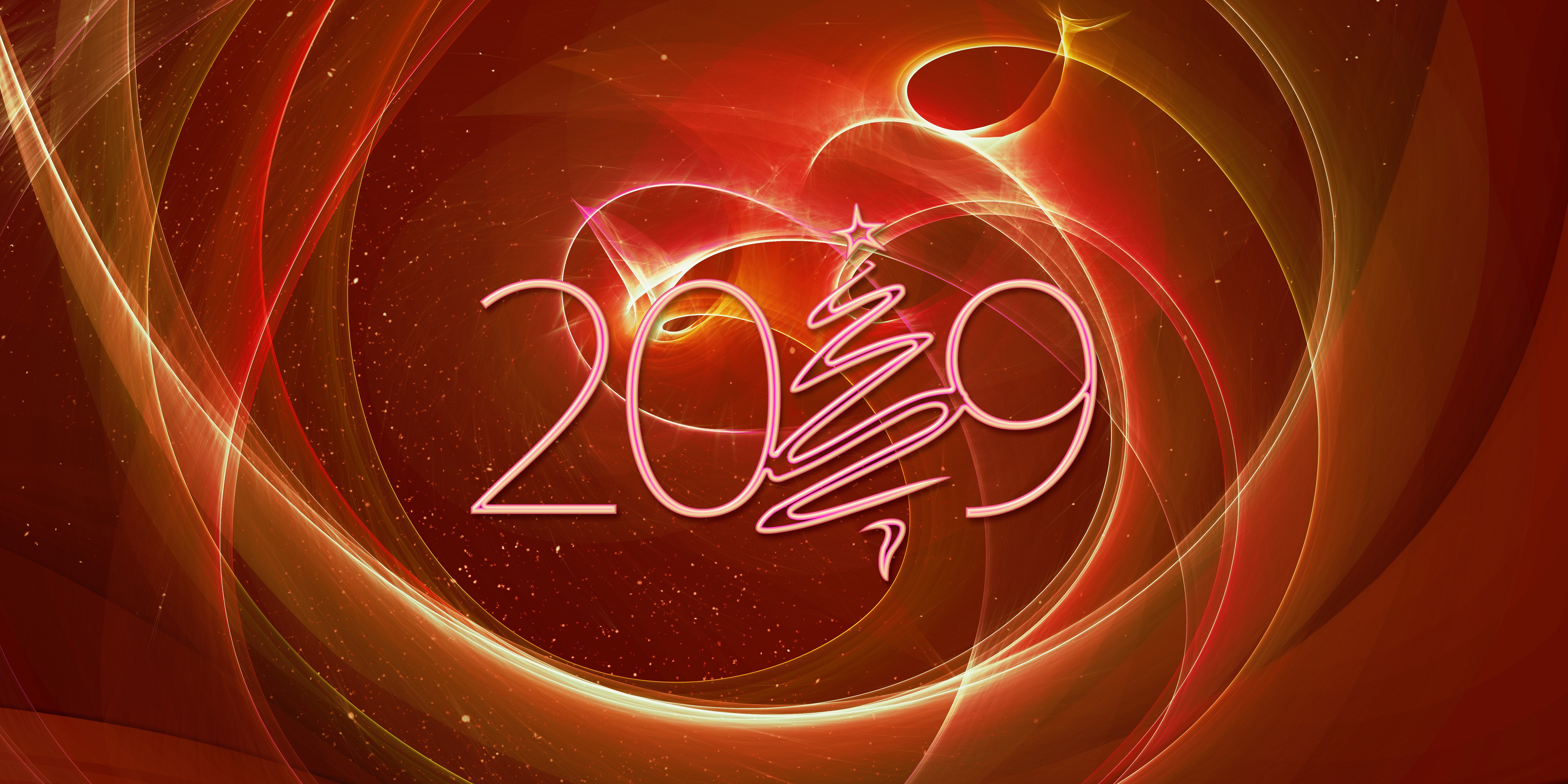 Descarga gratuita de fondo de pantalla para móvil de Día Festivo, Año Nuevo 2019.