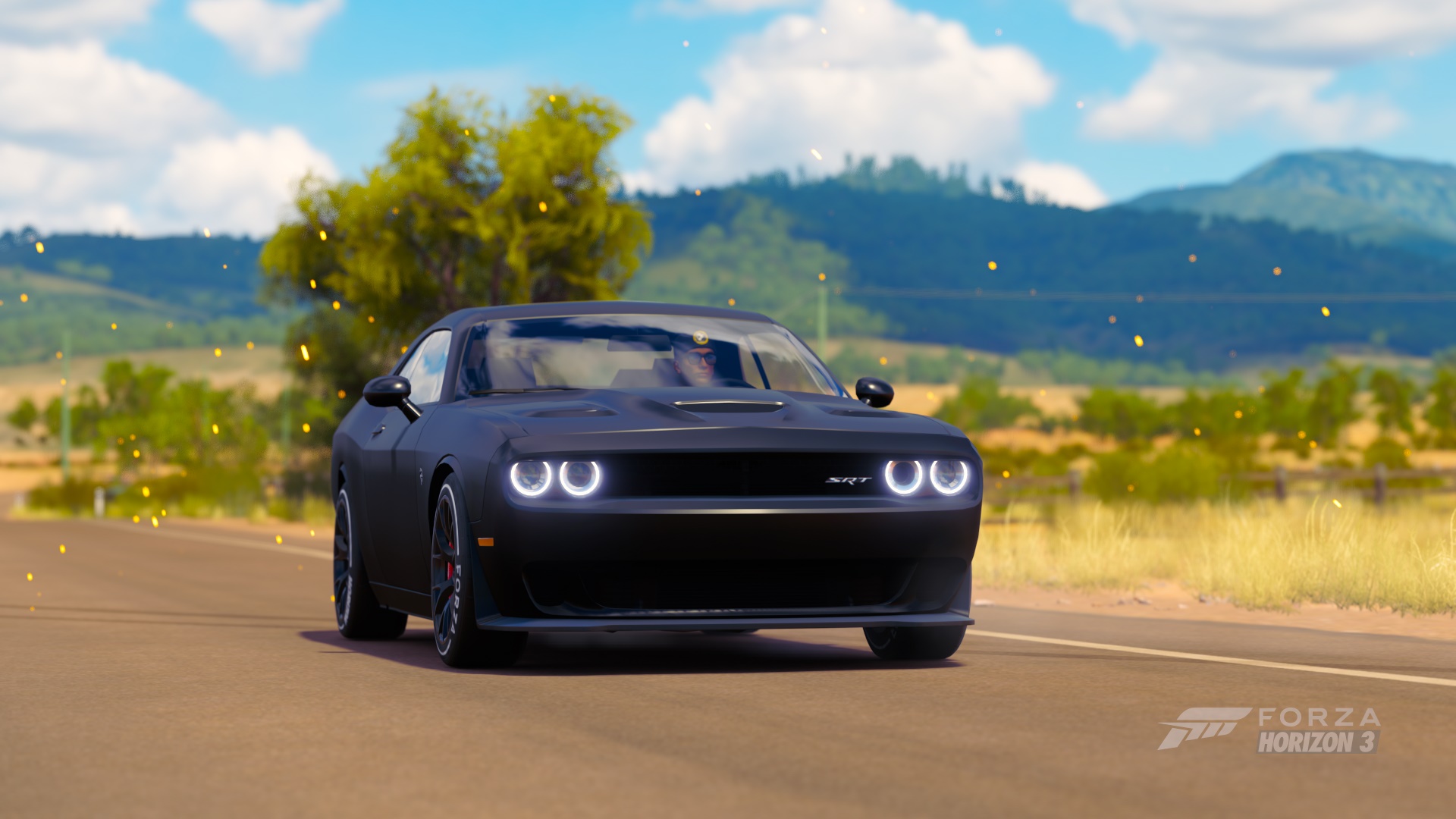 Download mobile wallpaper Car, Video Game, Dodge Challenger Srt Hellcat, Forza Horizon 3, Forza for free.