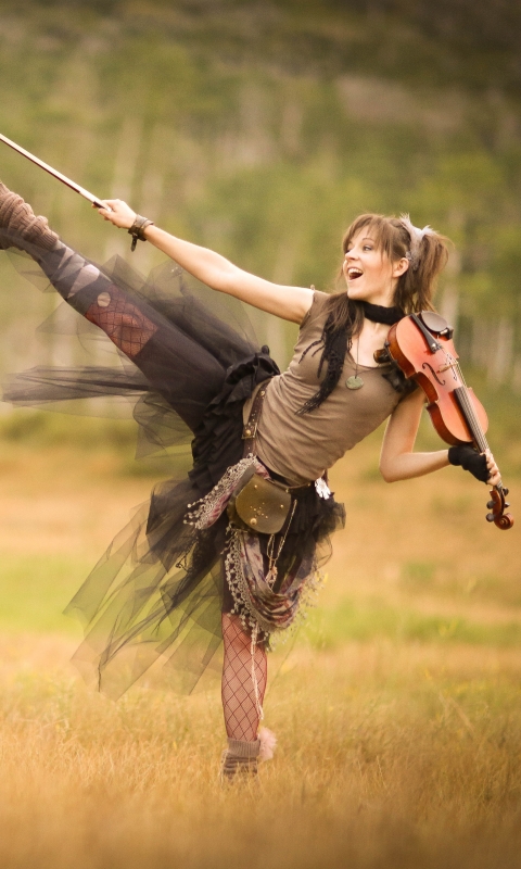 Handy-Wallpaper Musik, Lindsey Stirling kostenlos herunterladen.