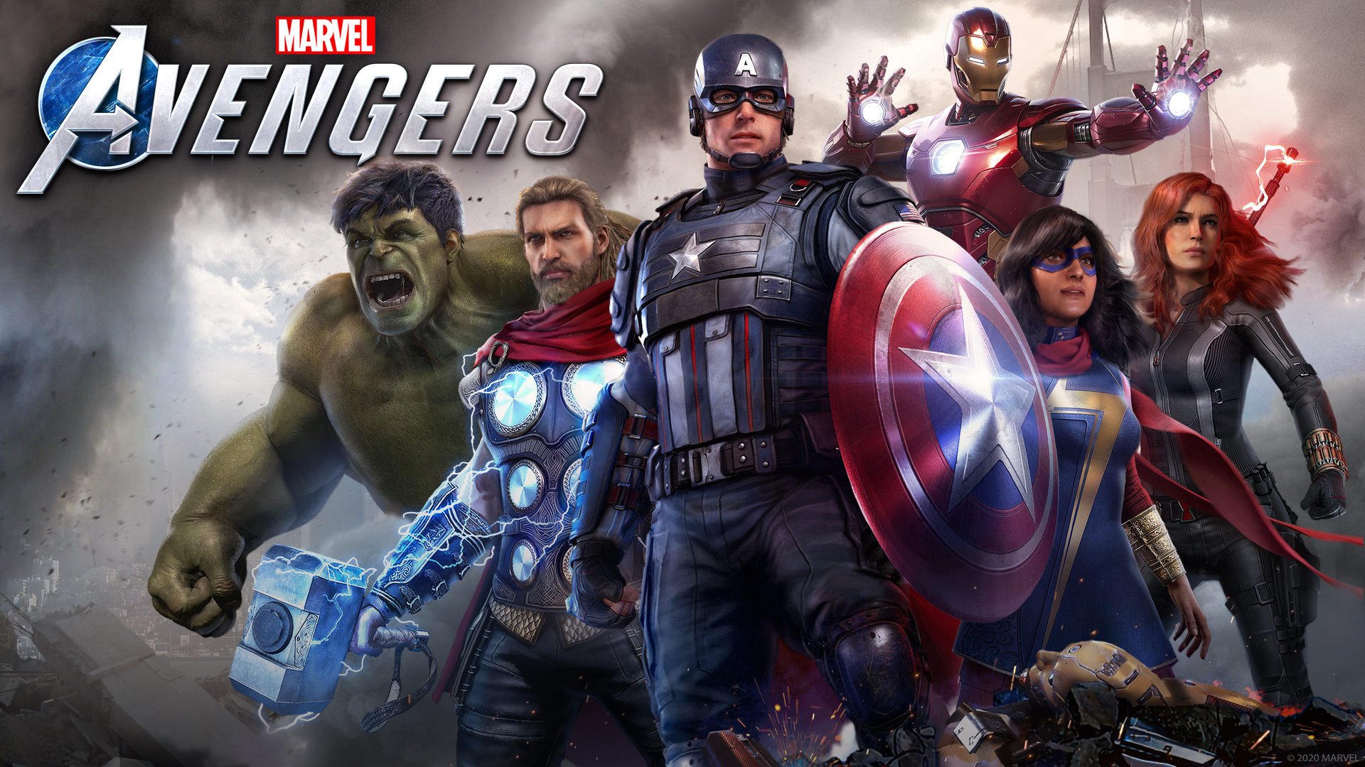 Melhores papéis de parede de Marvel's Avengers para tela do telefone