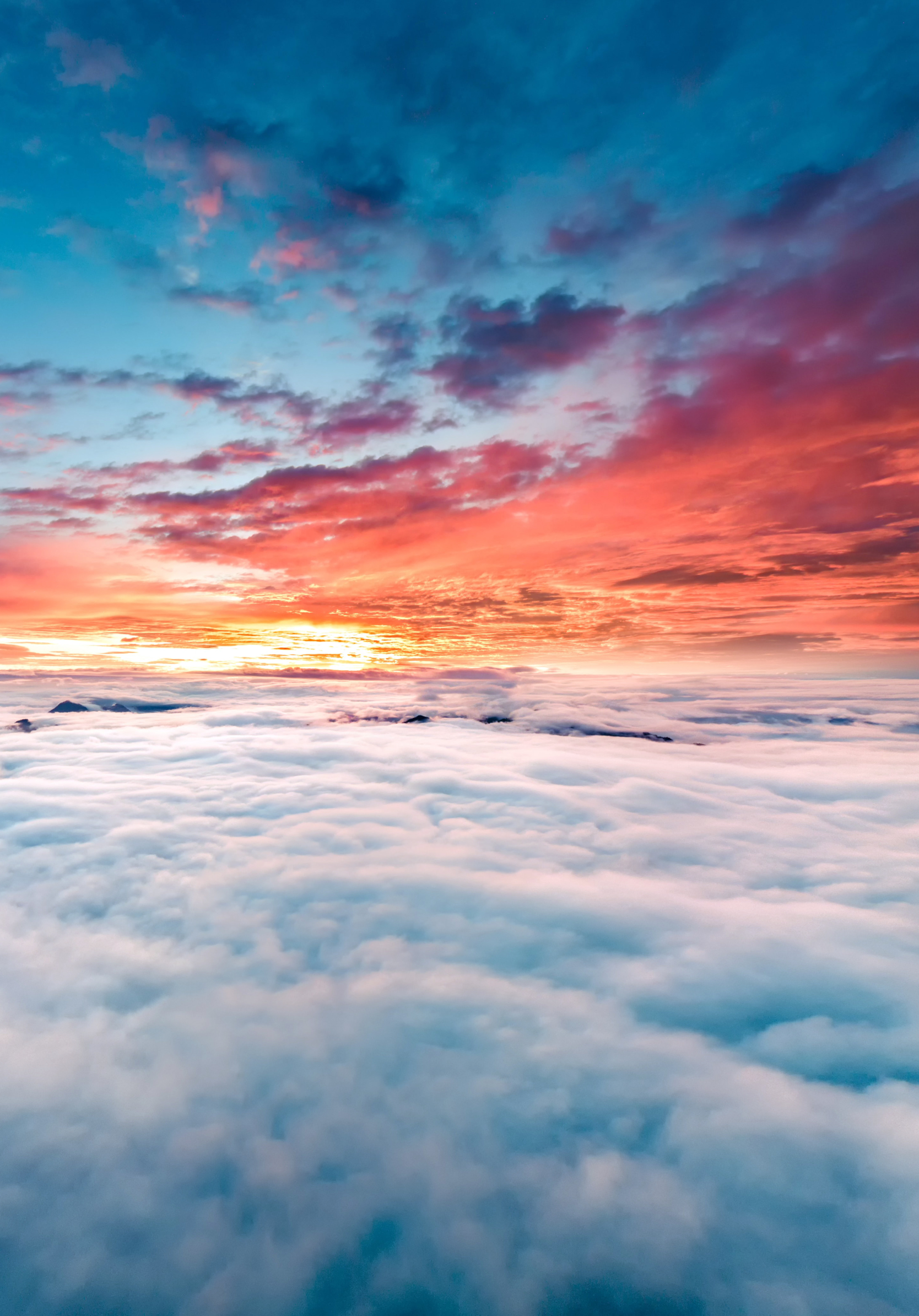 Download mobile wallpaper Sky, Horizon, Earth, Cloud for free.