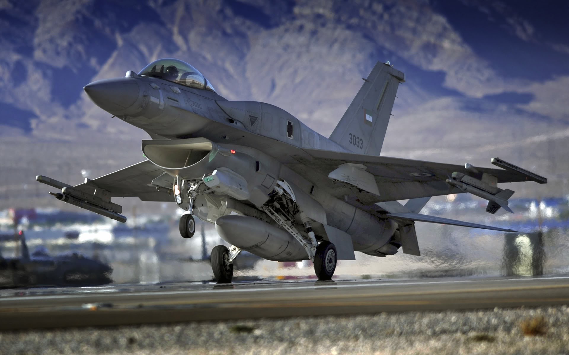 Завантажити шпалери безкоштовно Військовий, General Dynamics F 16 Fighting Falcon, Реактивні Винищувачі картинка на робочий стіл ПК