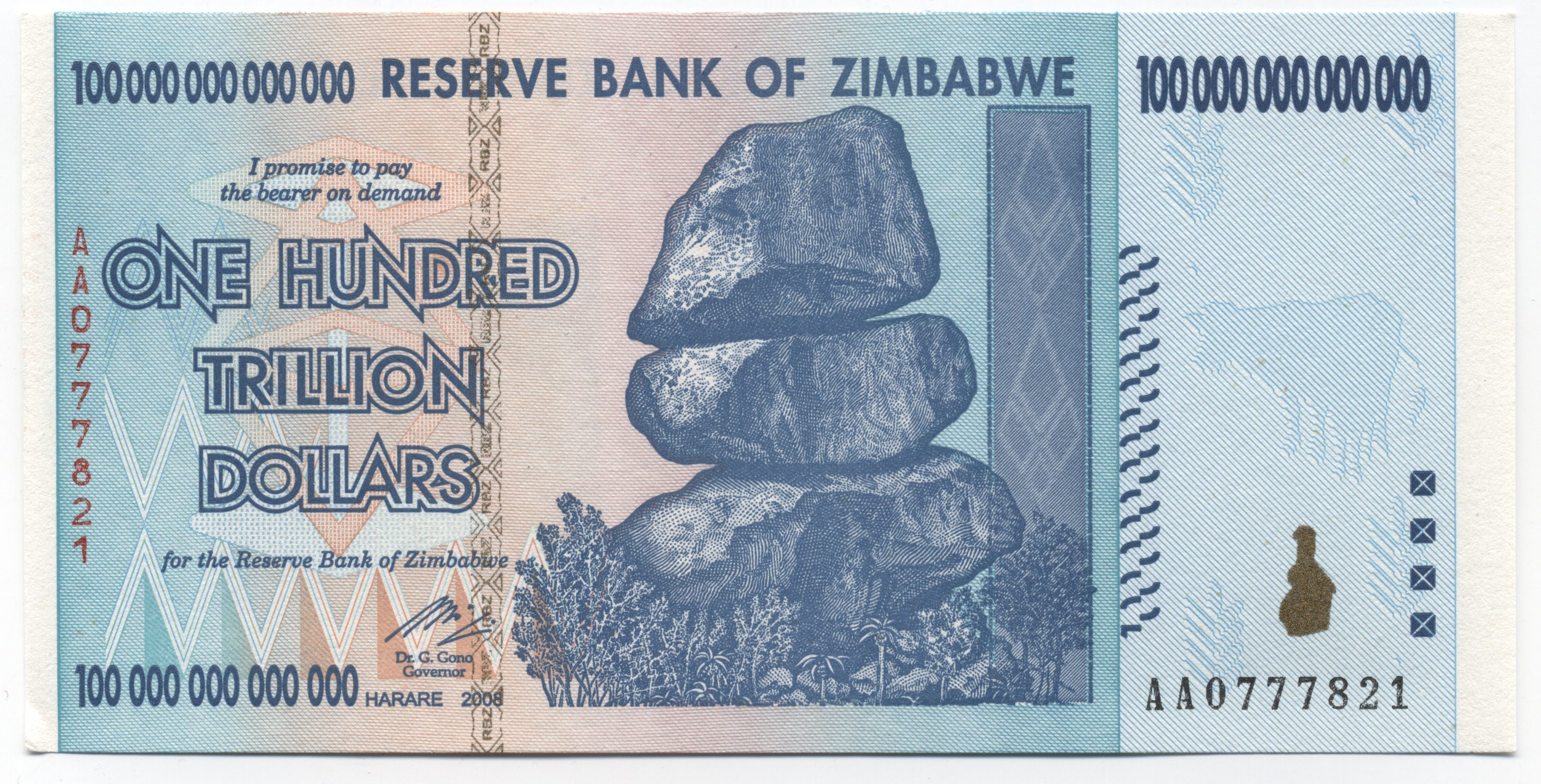 8k Zimbabwean Dollar Background