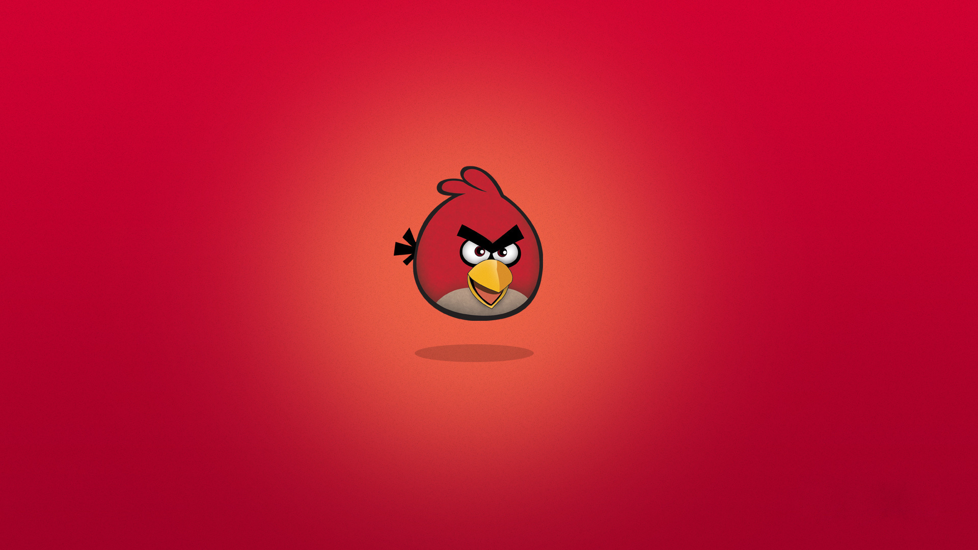 games, background, angry birds, red HD wallpaper