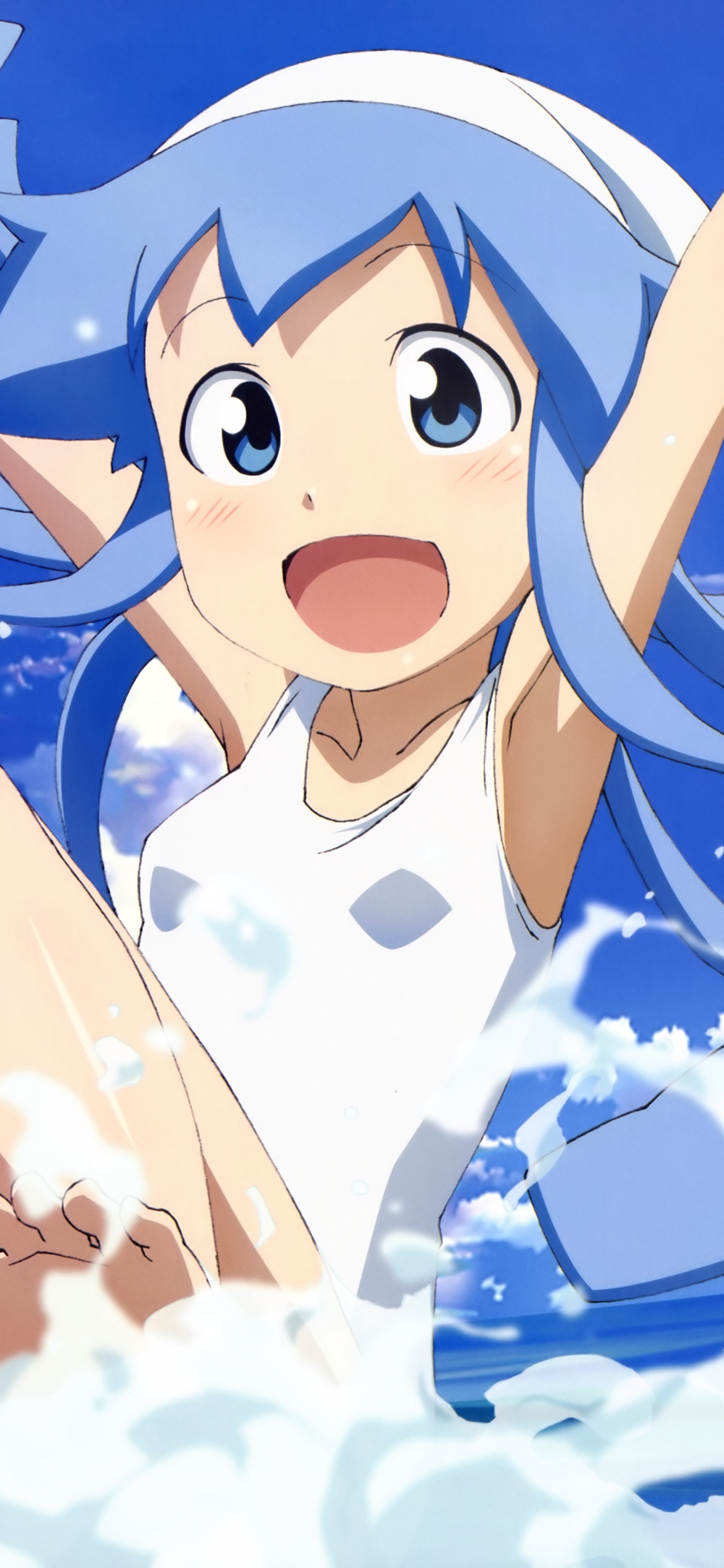 Descarga gratuita de fondo de pantalla para móvil de Animado, Ika Musume, Shinryaku! Ika Musume.