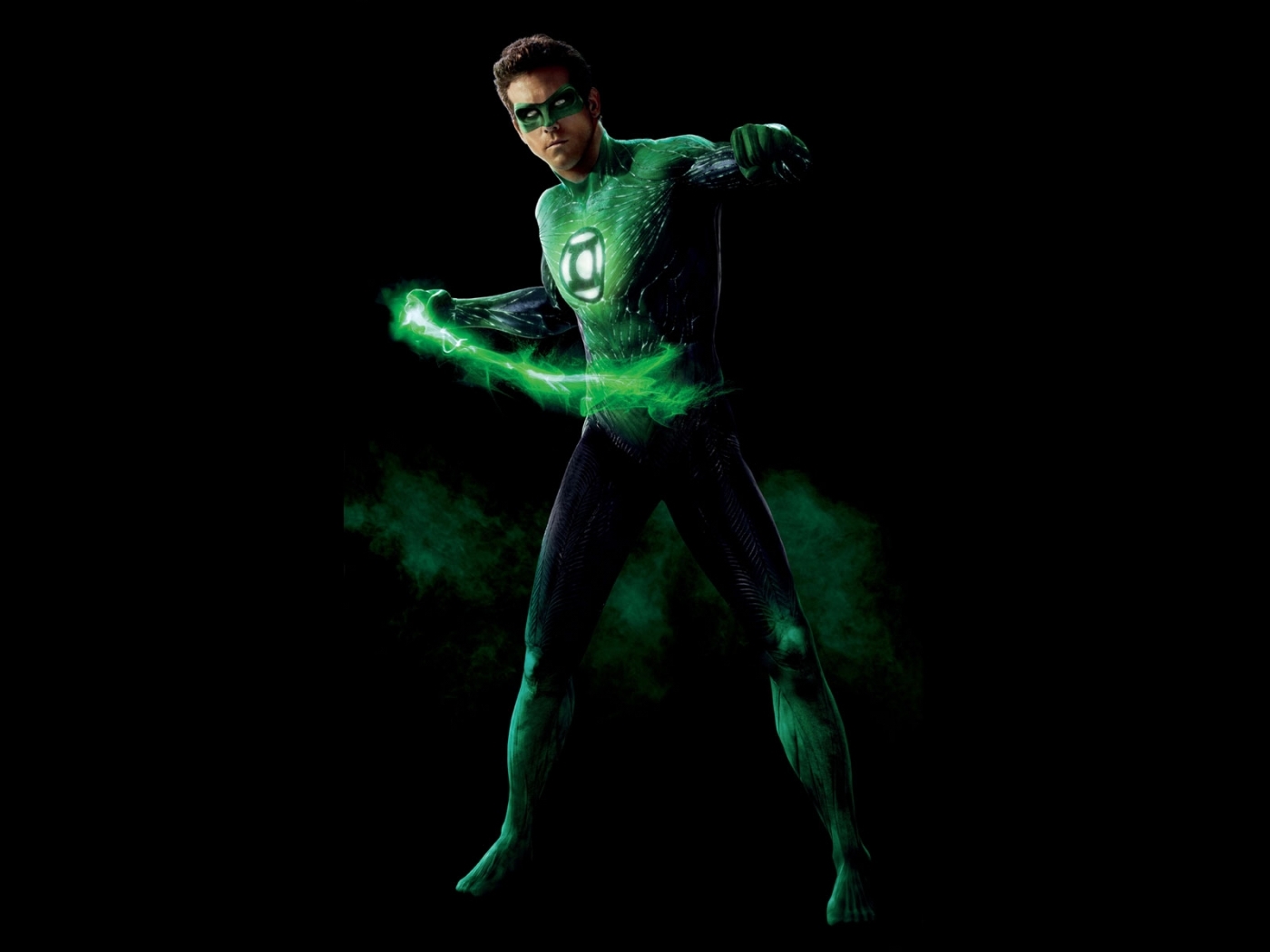 Популярные заставки и фоны Зеленый Фонарь (Green Lantern) на компьютер