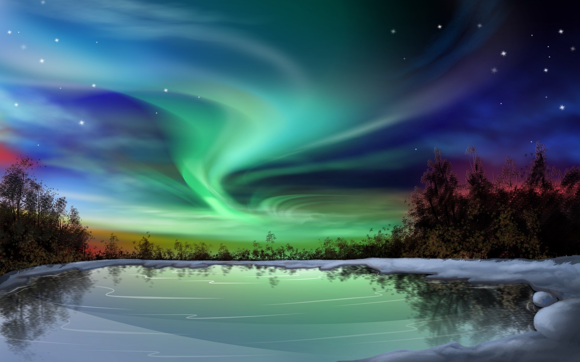 619868 descargar imagen aurora boreal, tierra/naturaleza: fondos de pantalla y protectores de pantalla gratis